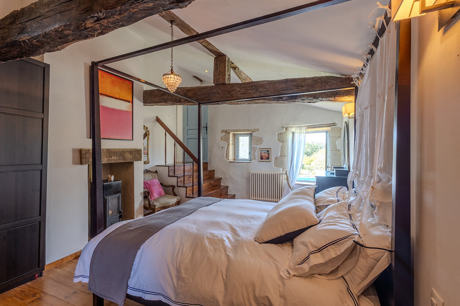 Bedroom | Holiday home in the Gers