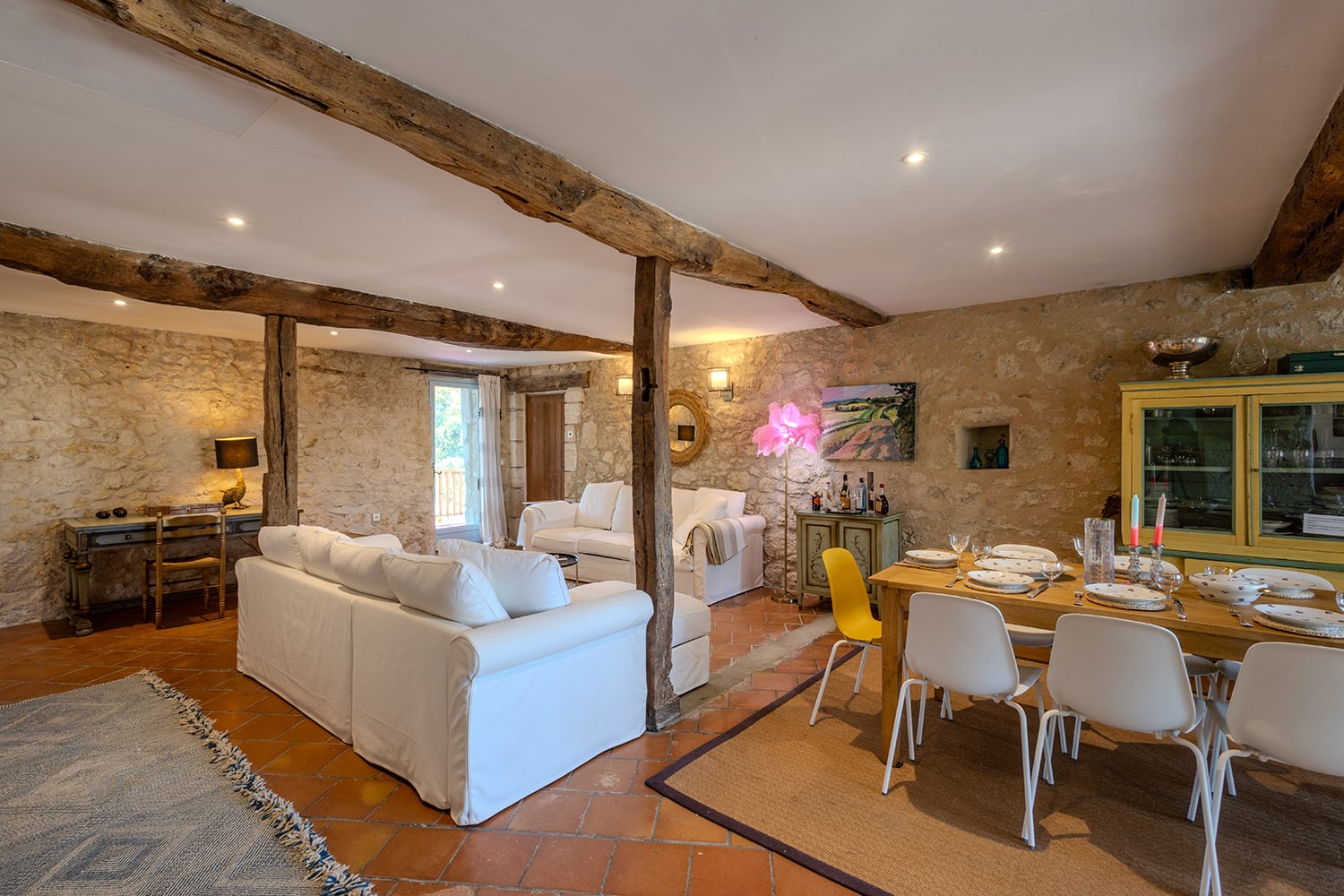 Living room | Holiday home in the Gers