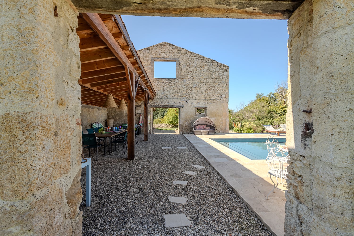 Pool terrace