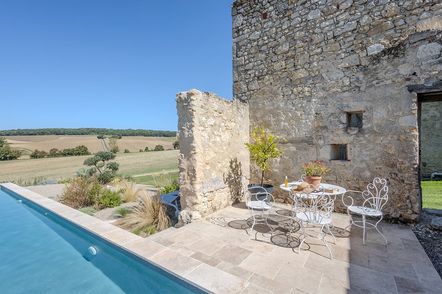 Pool terrace