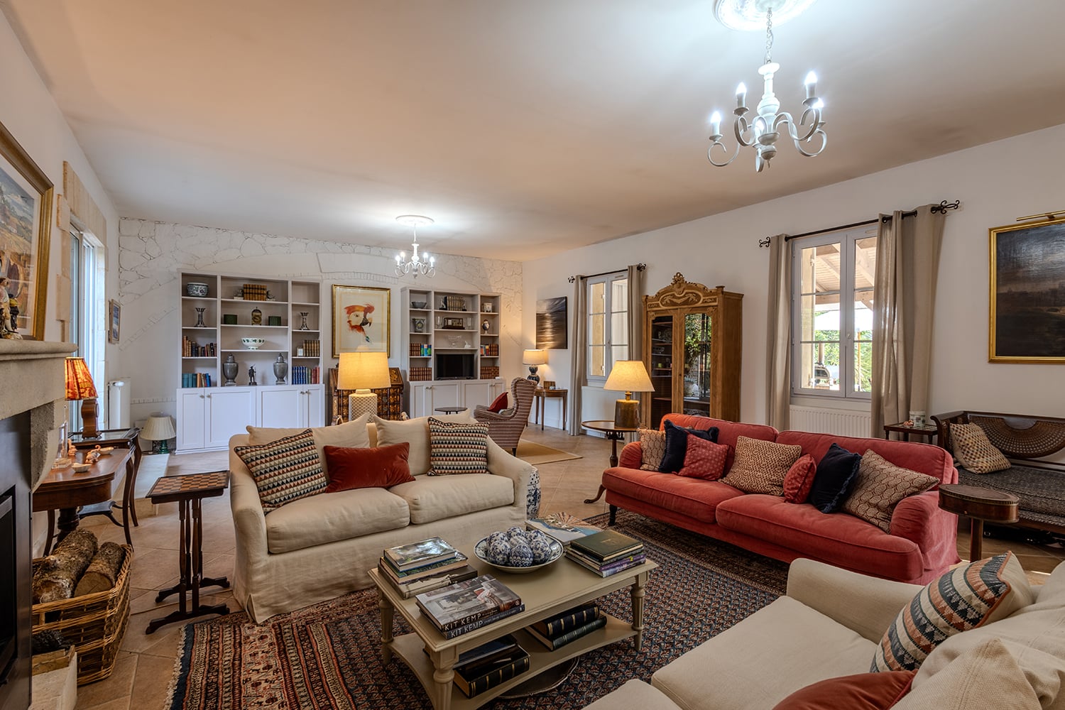 Sitting room | Vacation accommodation in Nouvelle-Aquitaine