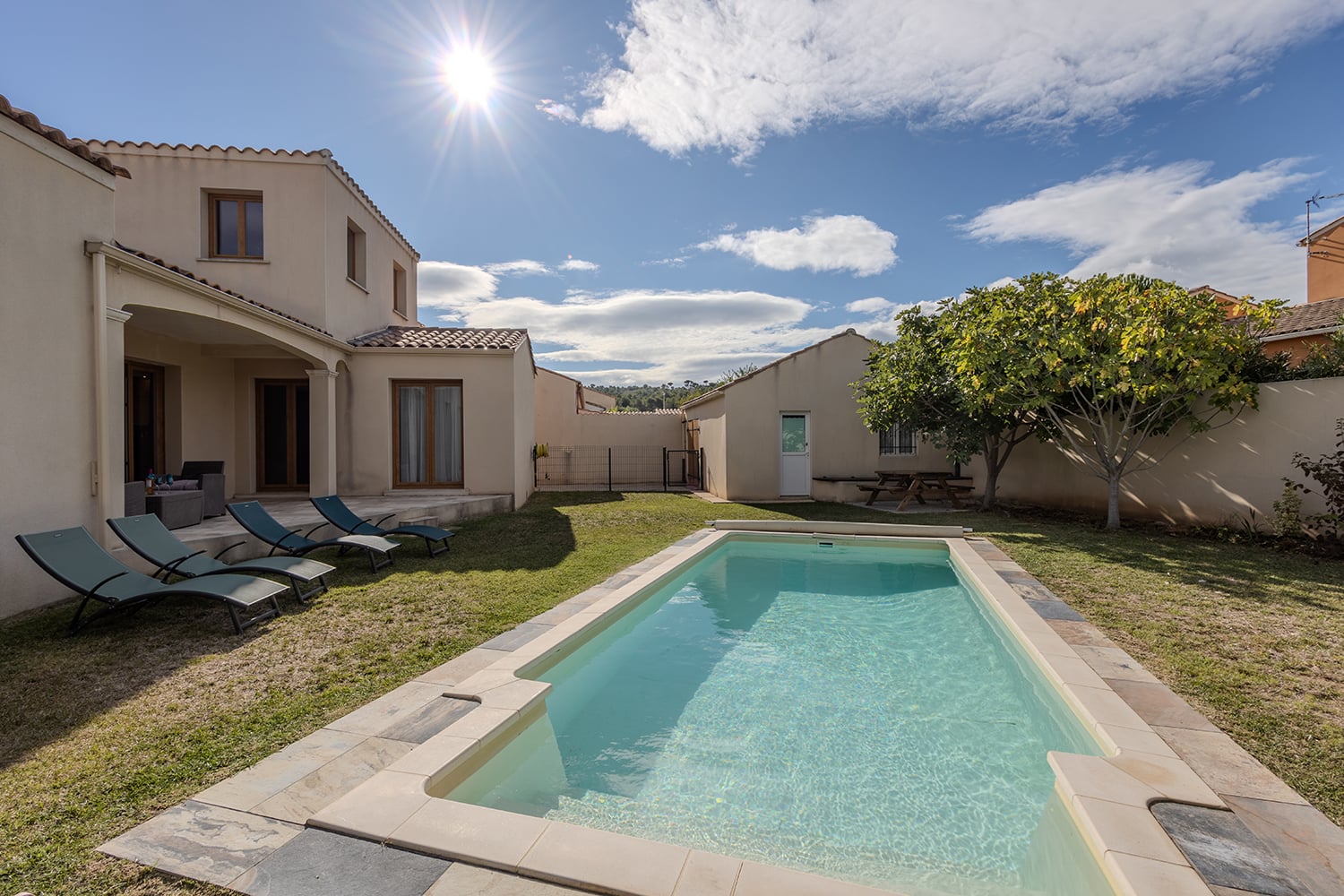 Holiday home in Fleury with private pool