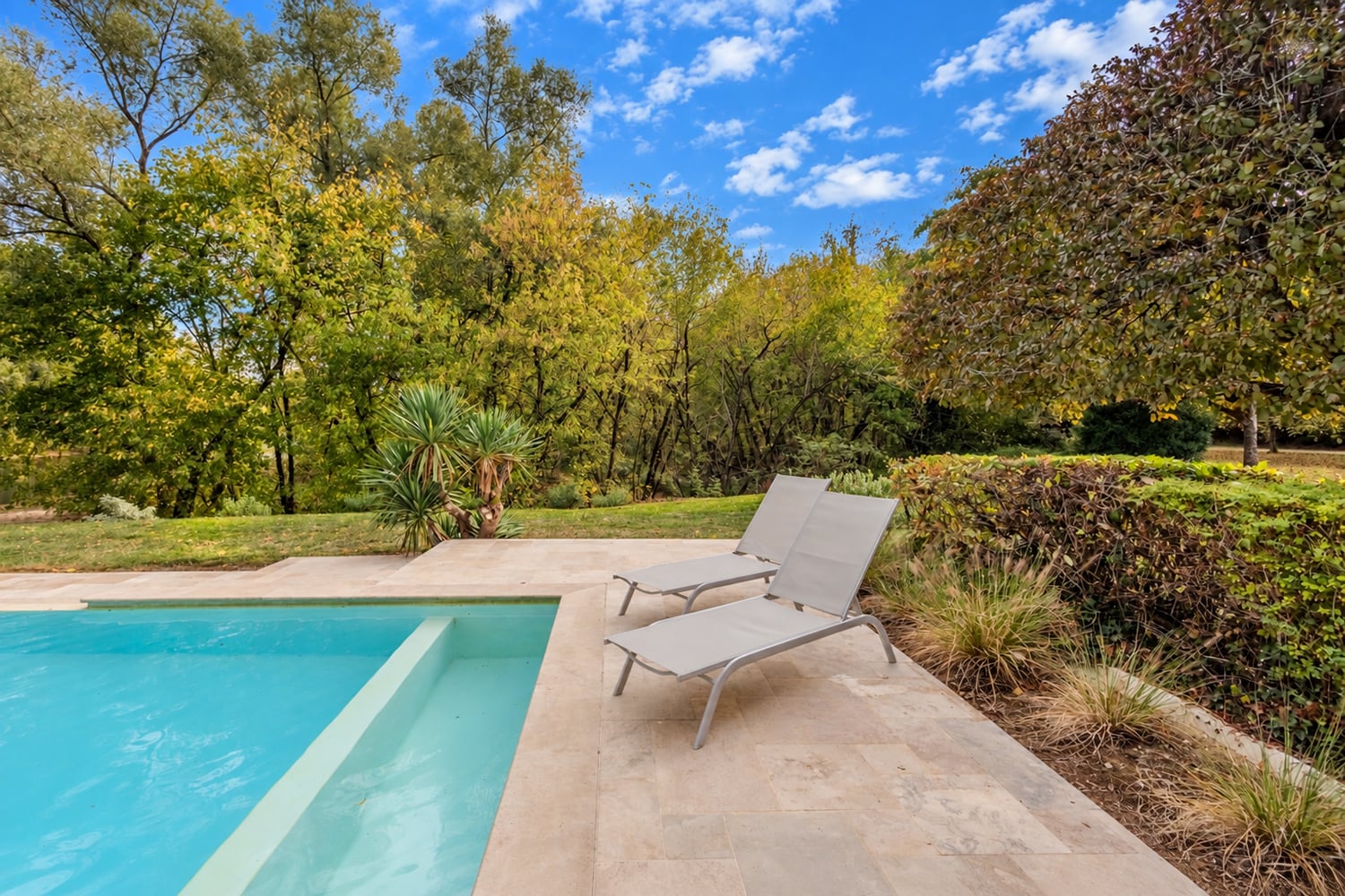 Private heated infinity pool Private heated infinity pool
