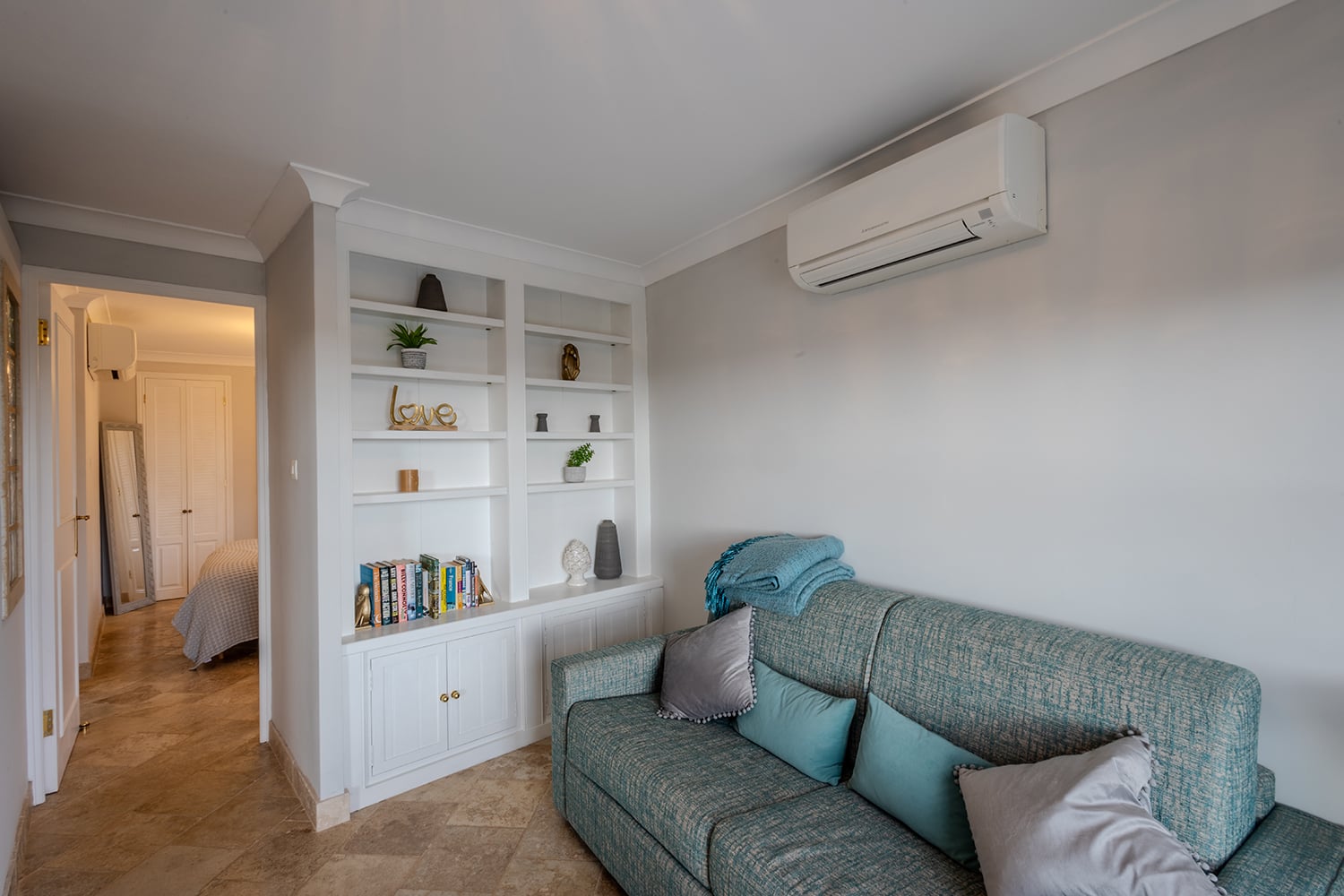 Bedroom seating area | Holiday villa in Seillans Bedroom seating area | Holiday villa in Seillans