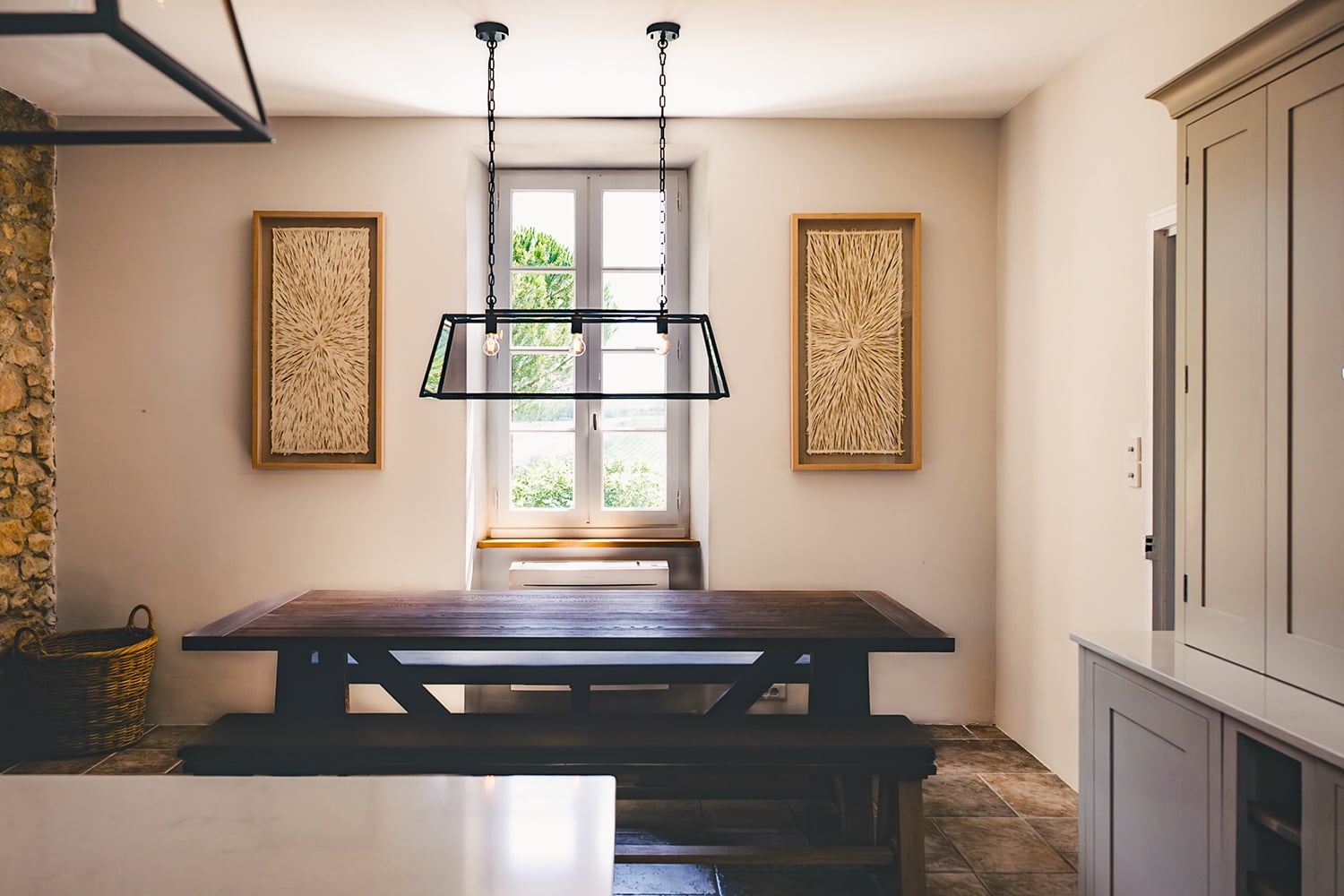 Dining room | Holiday home in Brézilhac