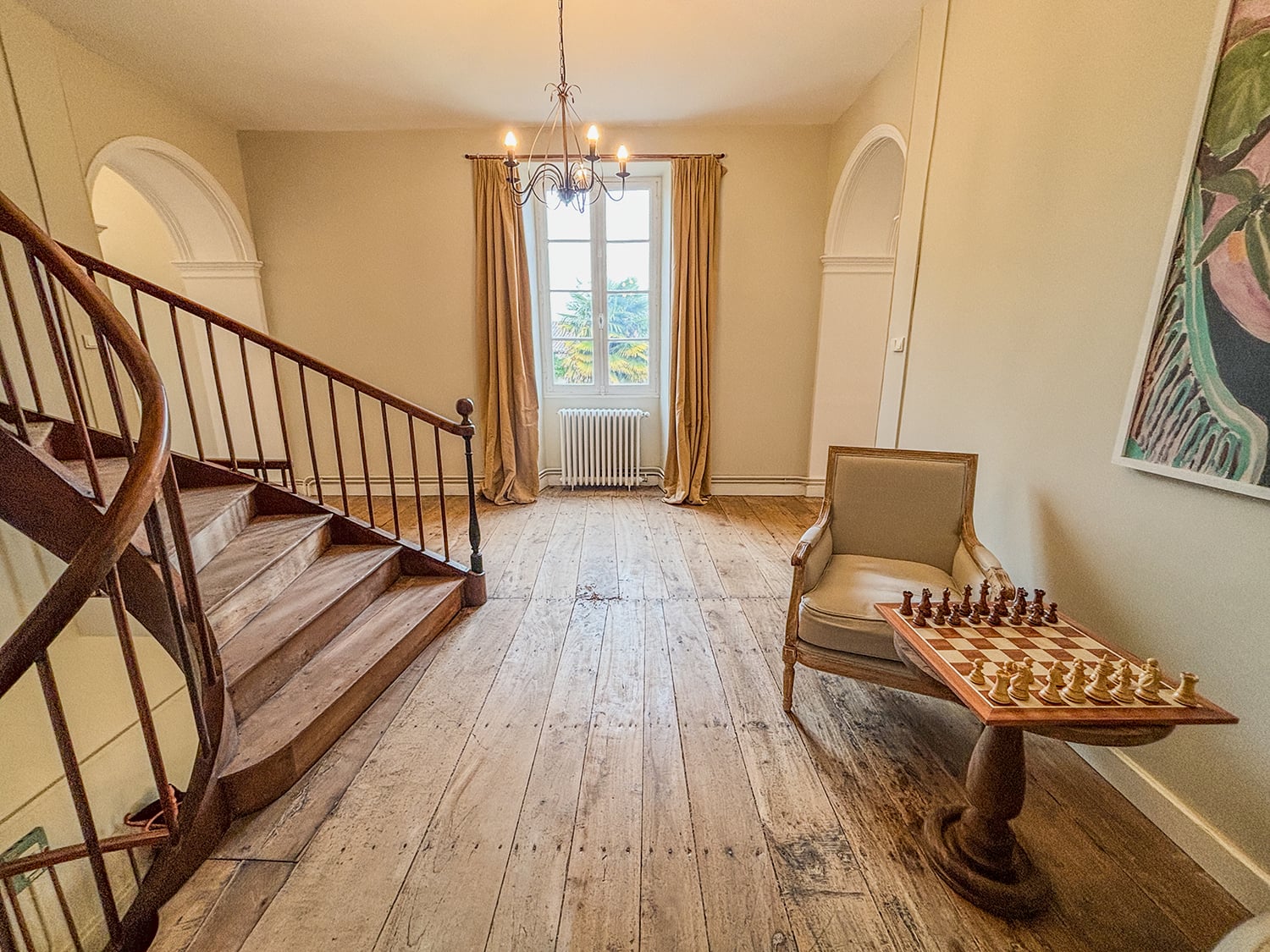 1st floor hallway | Holiday country home in Ambérac 1st floor hallway | Holiday country home in Ambérac