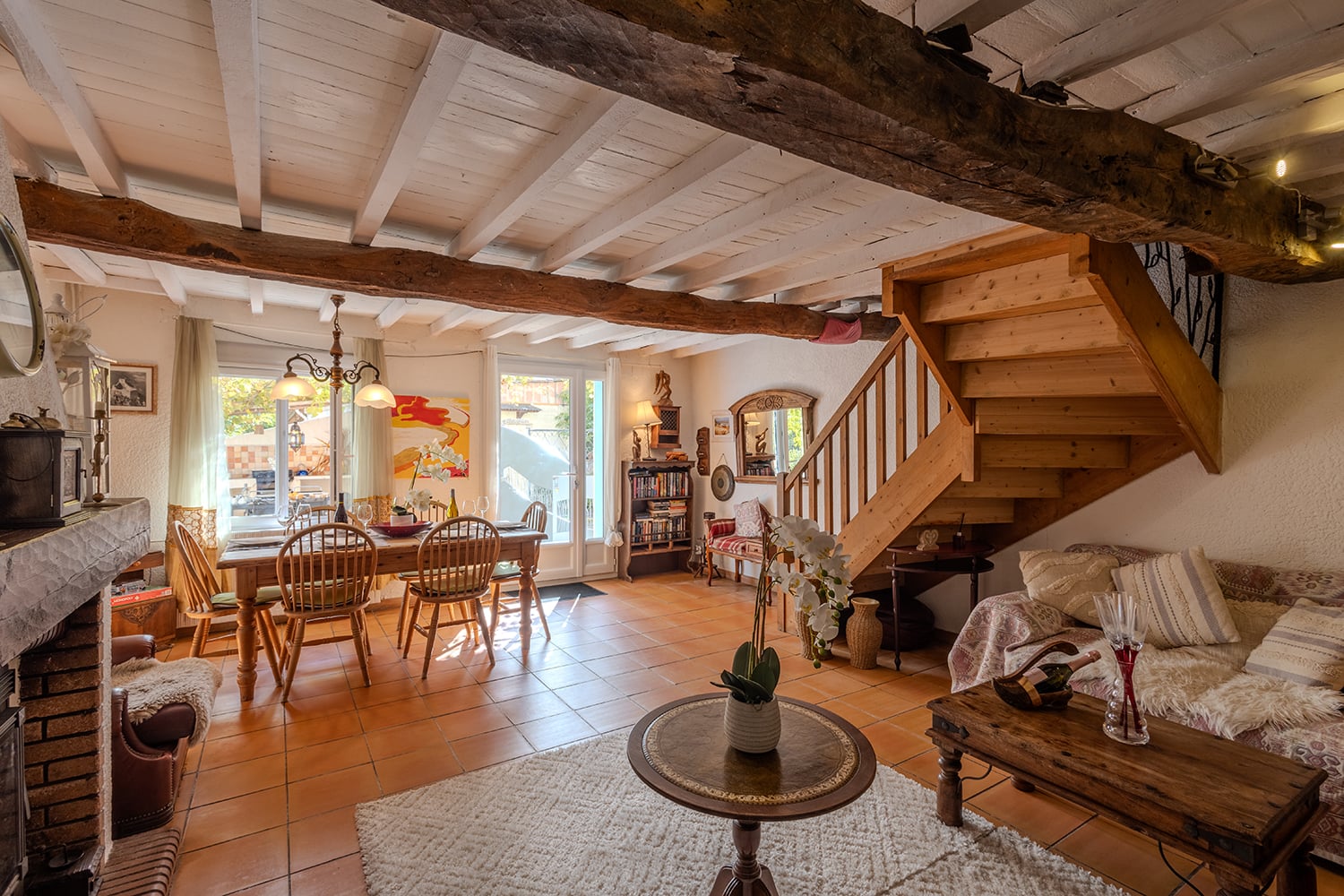 Sitting room | Holiday cottage in Villarzel-du-Razès