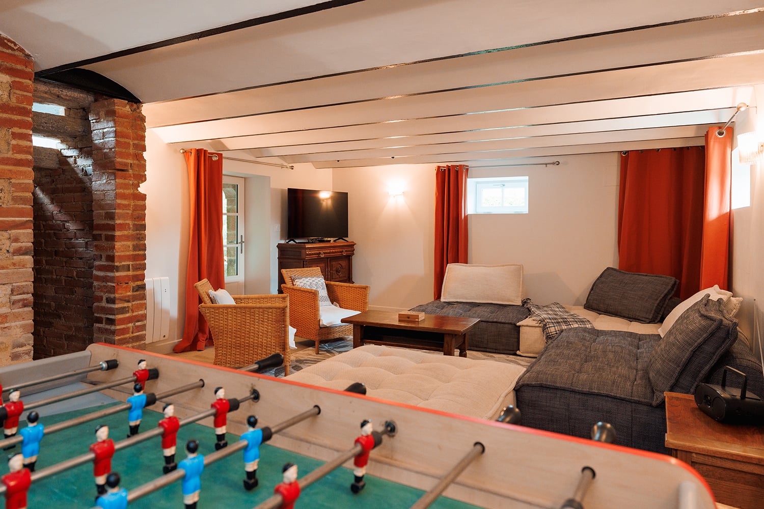 Sitting room | Holiday home in Montournais, Vendée