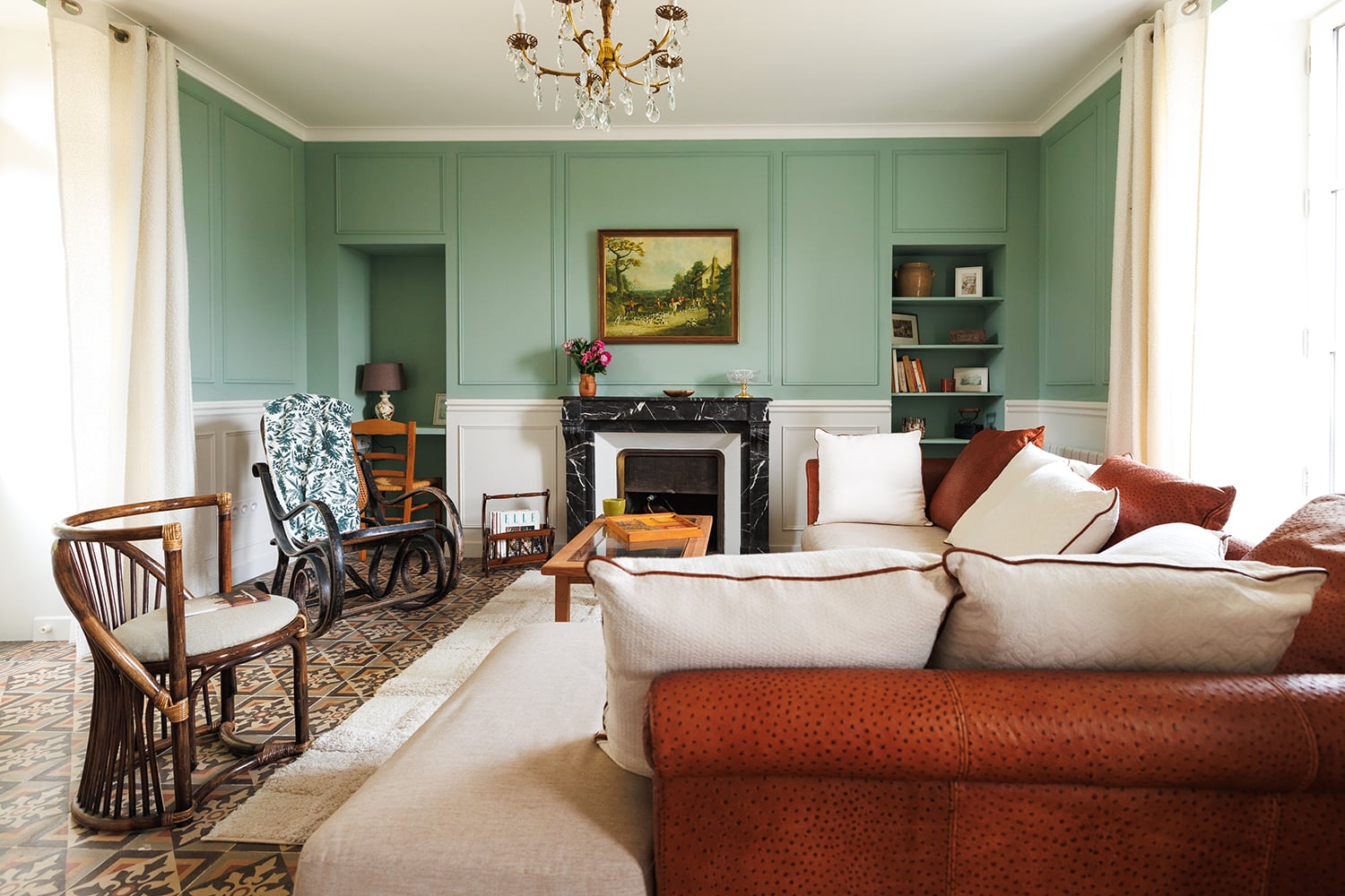 Sitting room | Holiday home in Montournais, Vendée