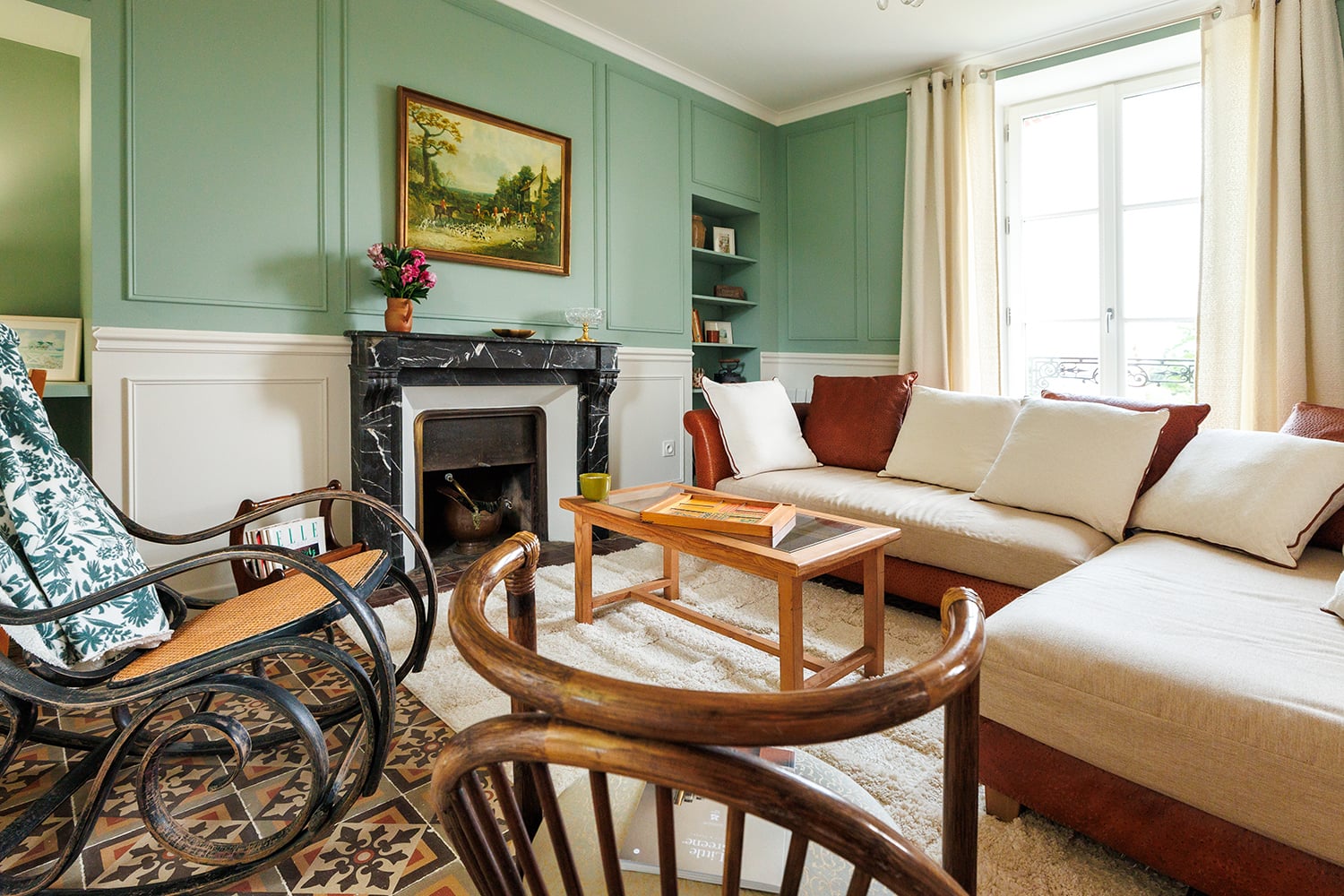 Sitting room | Holiday home in Montournais, Vendée