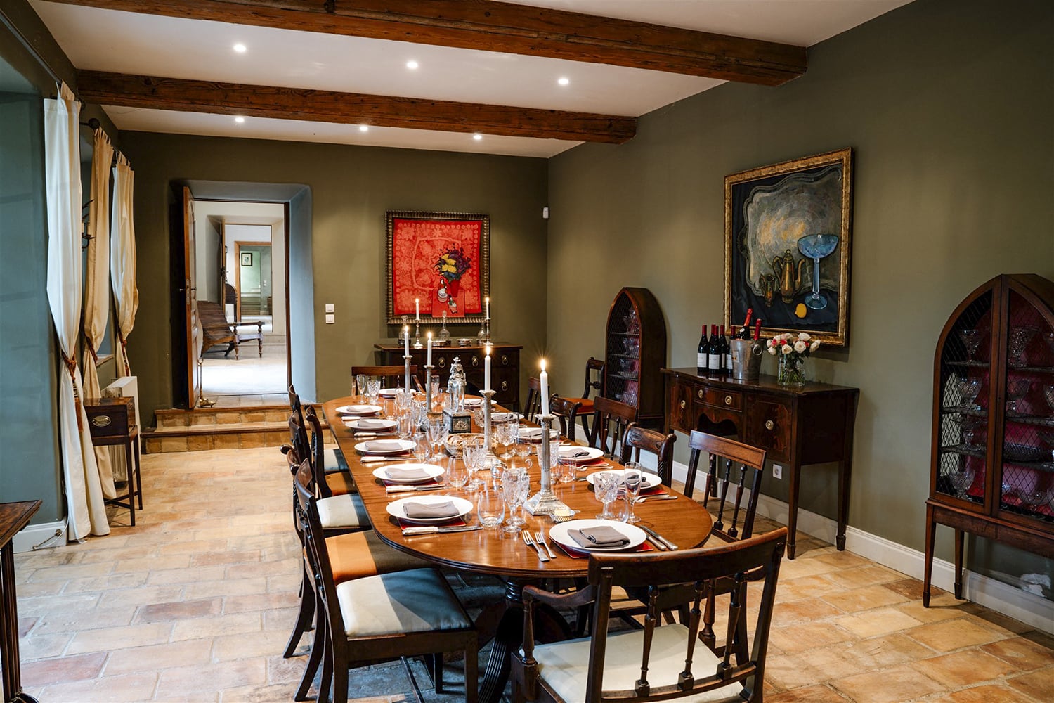 Dining room | Holiday home in South of France with private pool