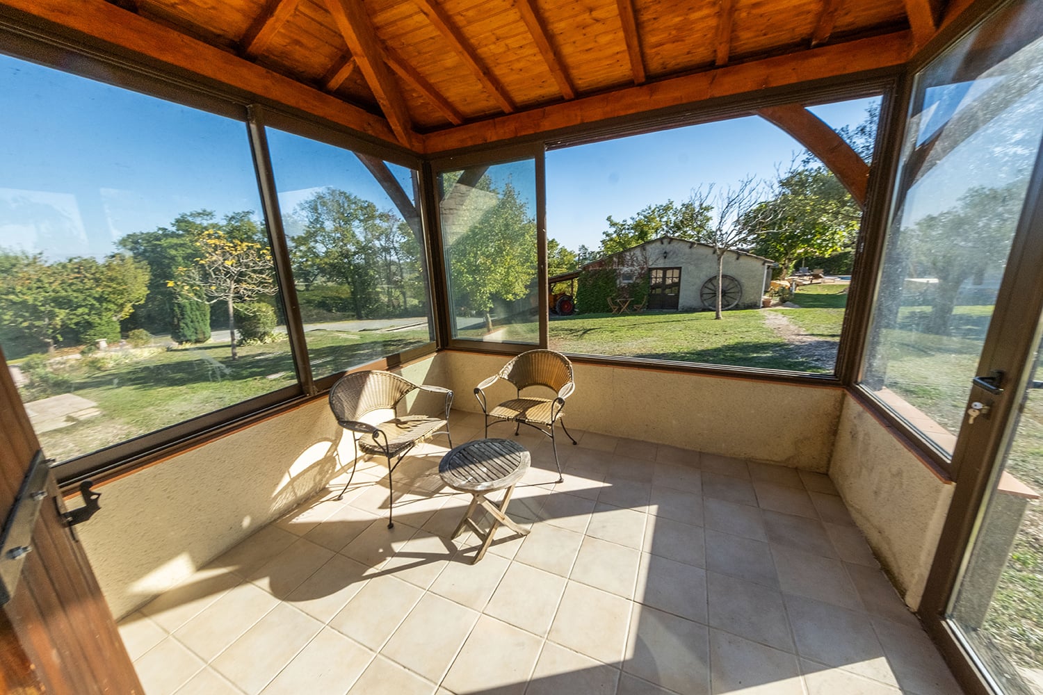 Conservatory | Holiday home in Dordogne