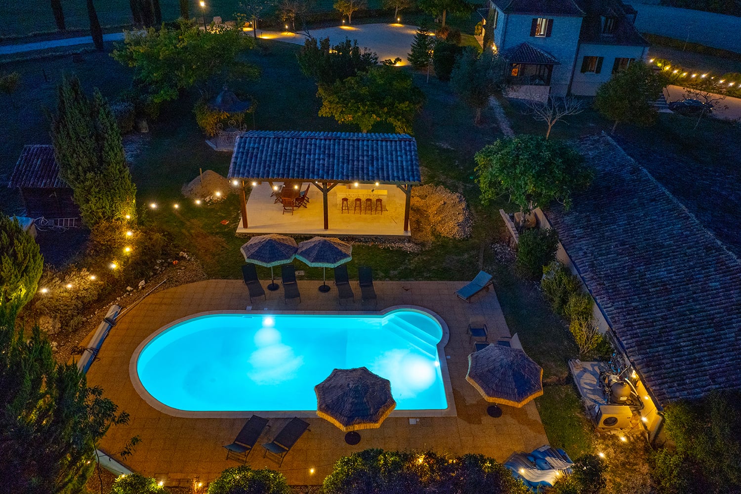 Holiday home in Dordogne with private heated pool