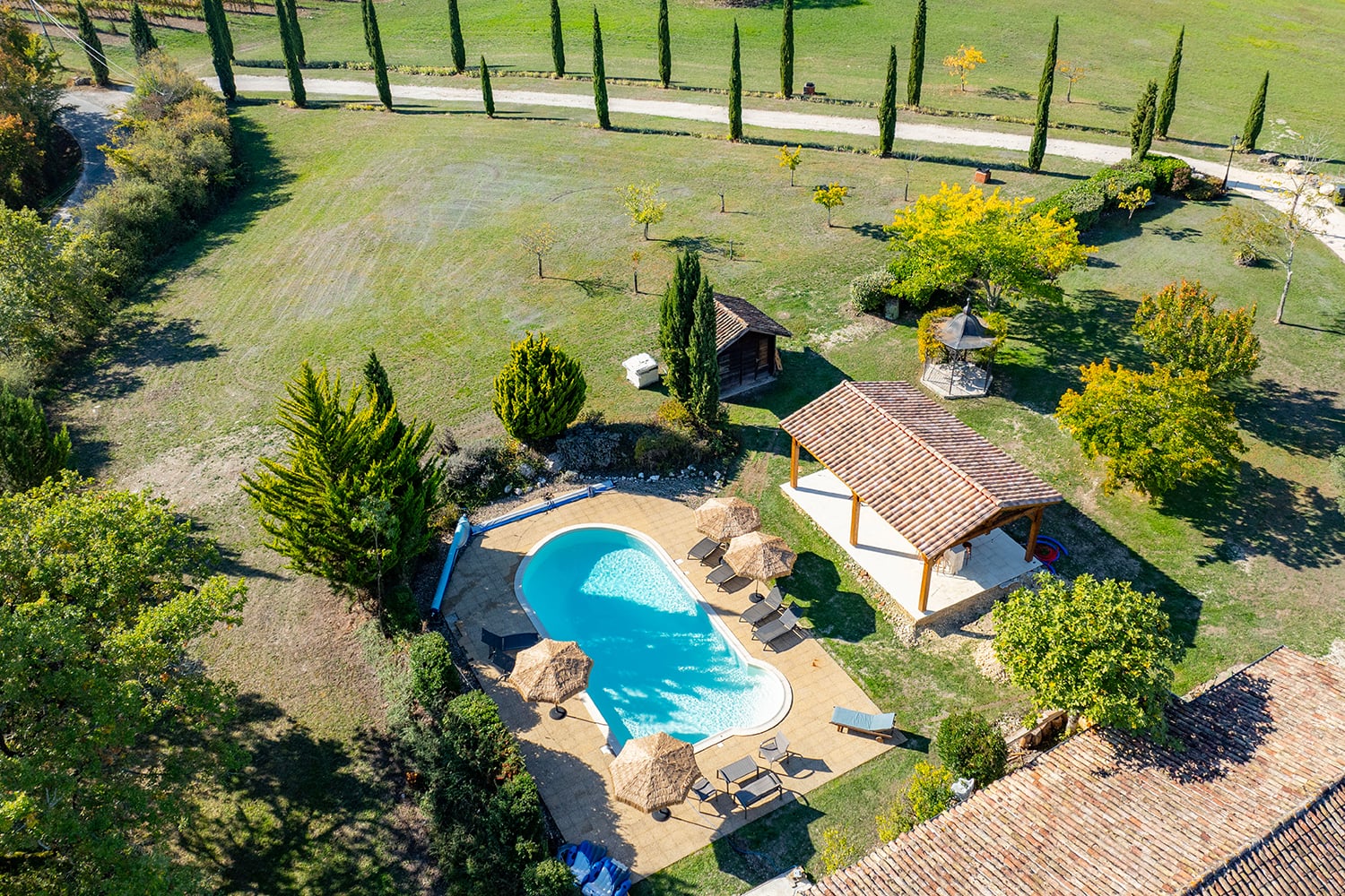 Holiday home in Dordogne with private heated pool