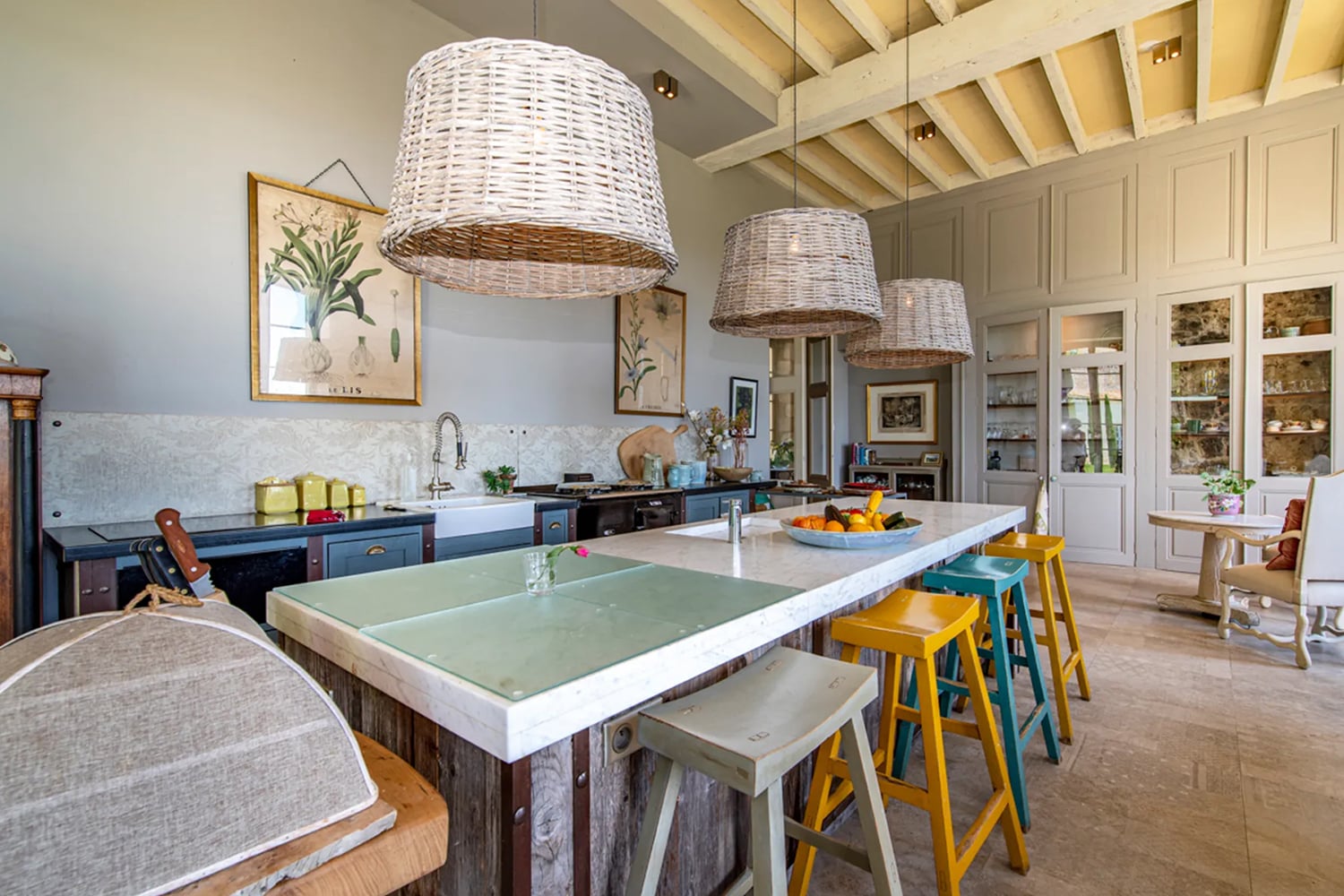 Kitchen | Holiday rental château in the Gers