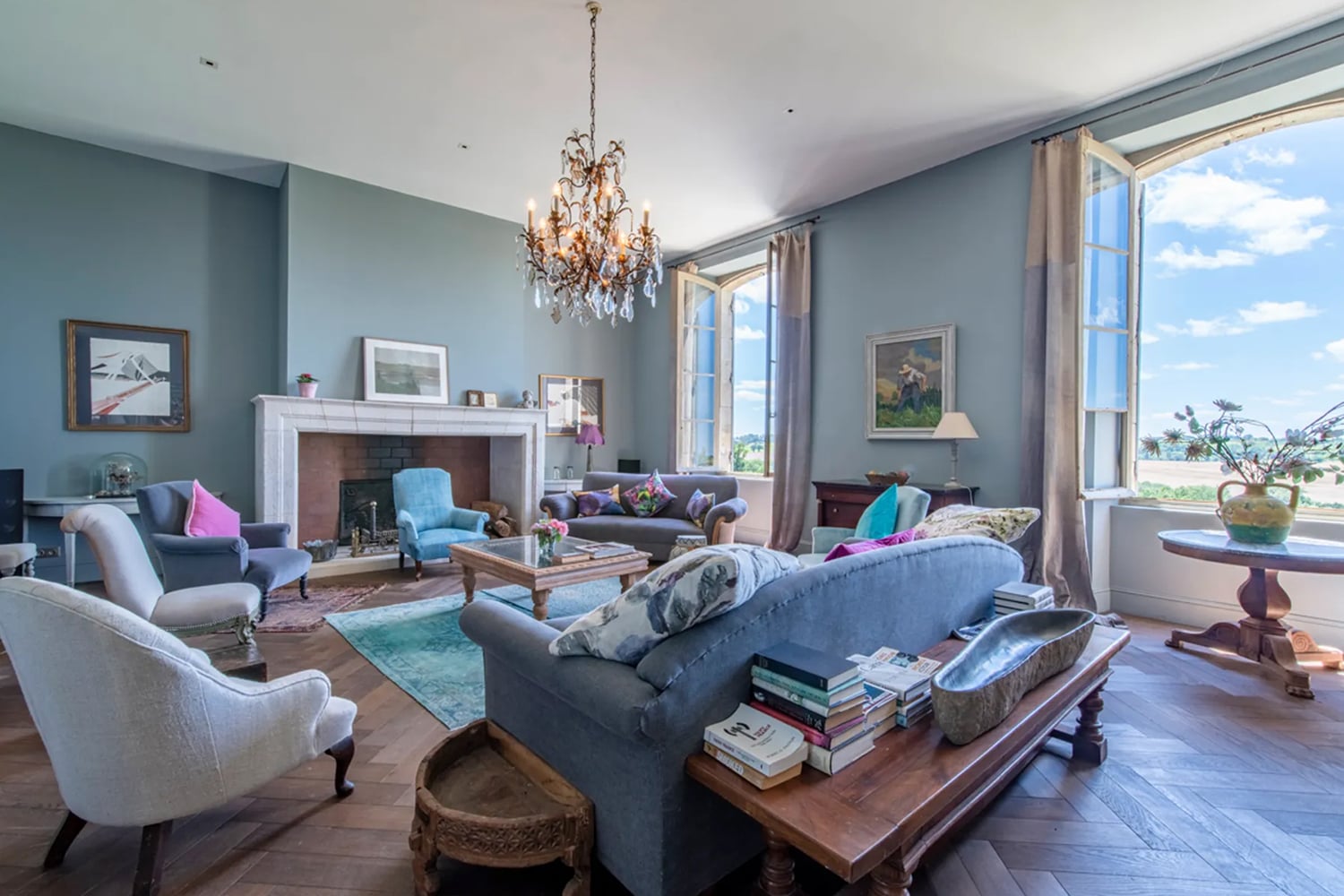 Sitting room | Holiday rental château in the Gers