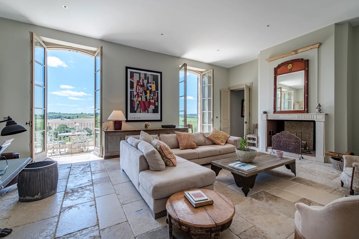 Sitting room | Holiday rental château in the Gers