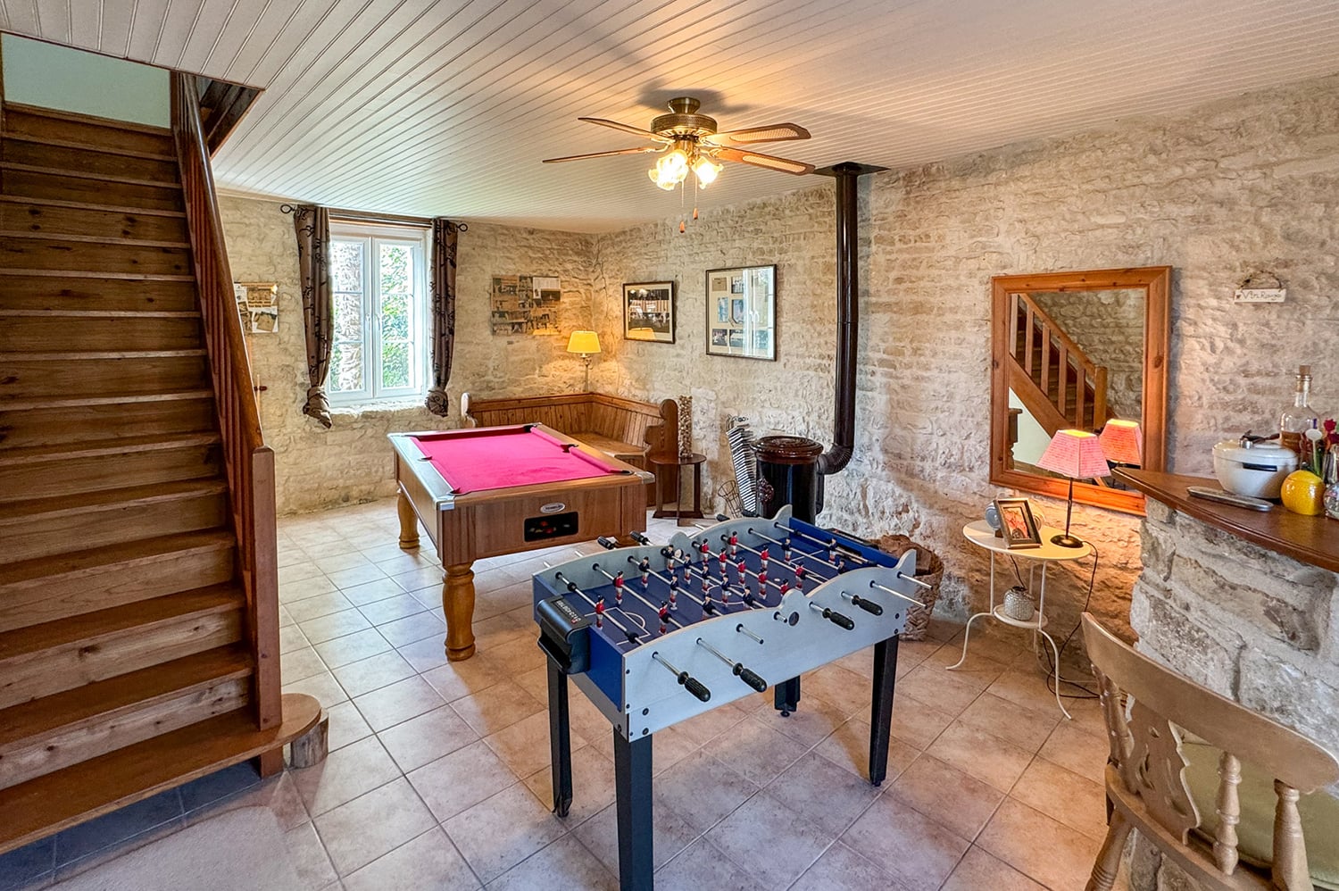 Games room | Holiday home in Nouvelle-Aquitaine Games room | Holiday home in Nouvelle-Aquitaine