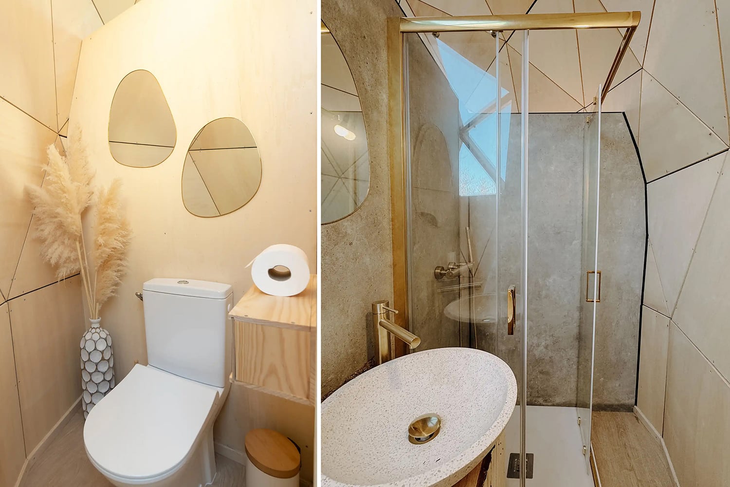 Bathroom | Eco-lodge – Wooden Dome
