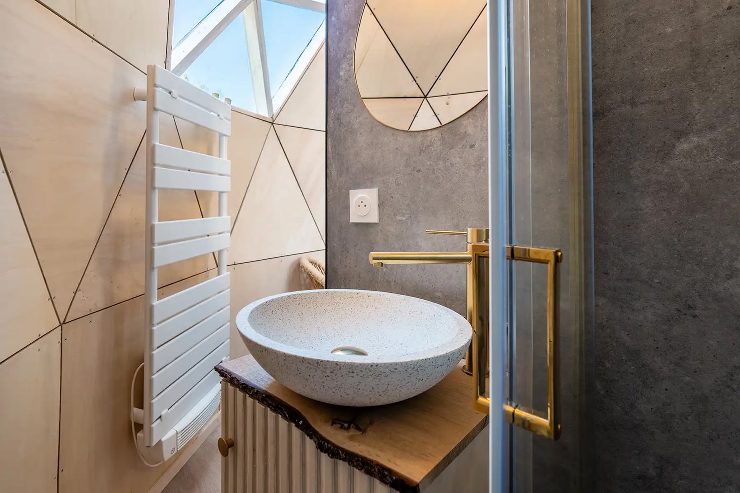 Bathroom | Eco-lodge – Wooden Dome