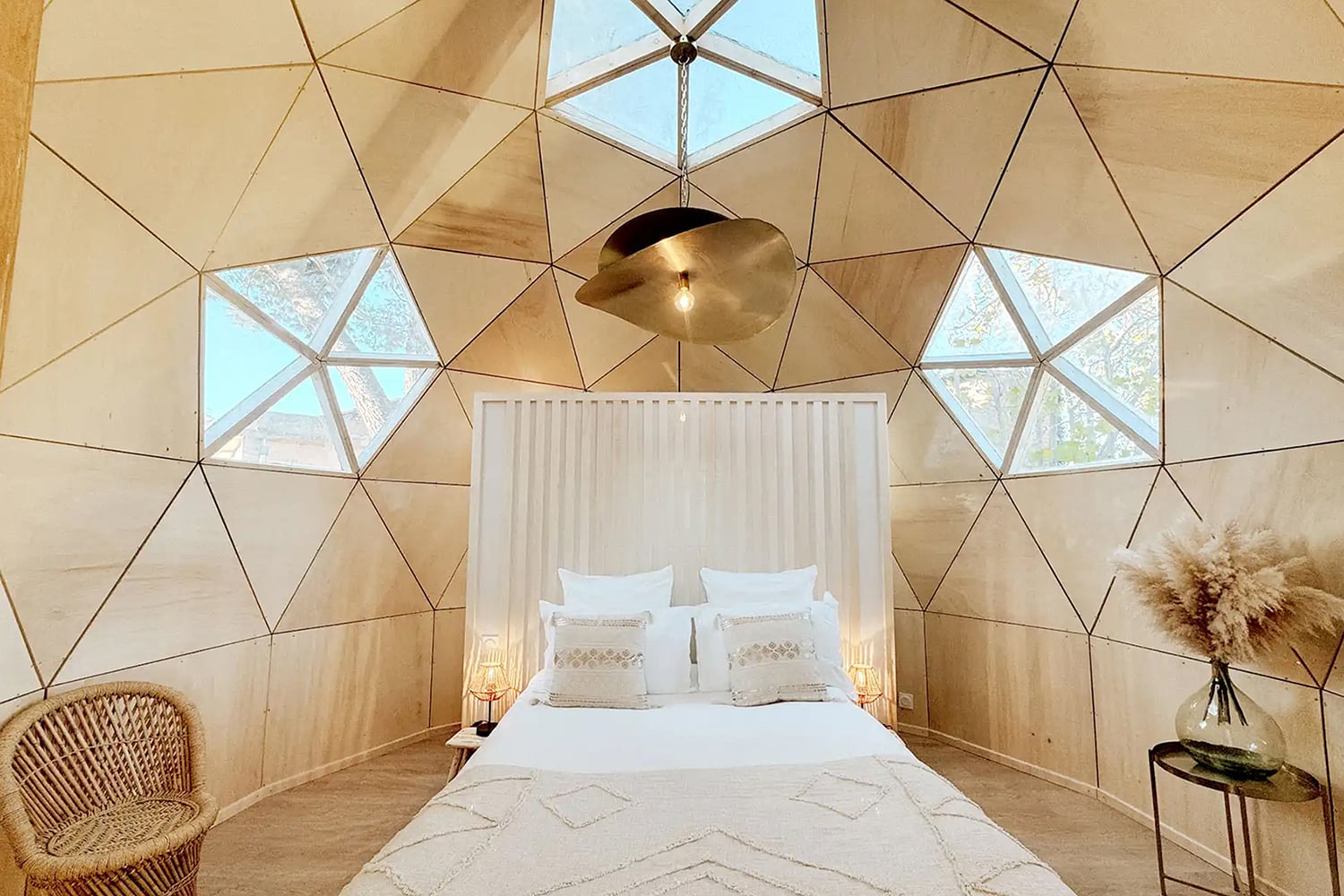 Bedroom | Eco-lodge – Wooden Dome