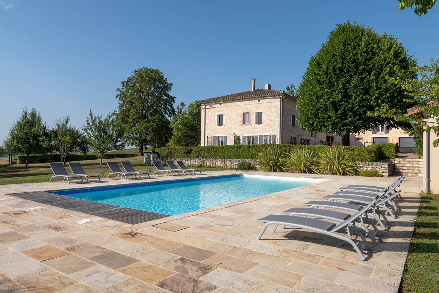 Holiday home in Andillac with private heated pool