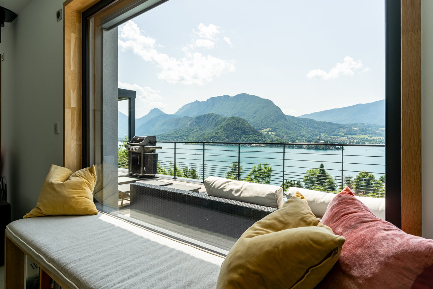 Vue sur le lac d'Annecy
