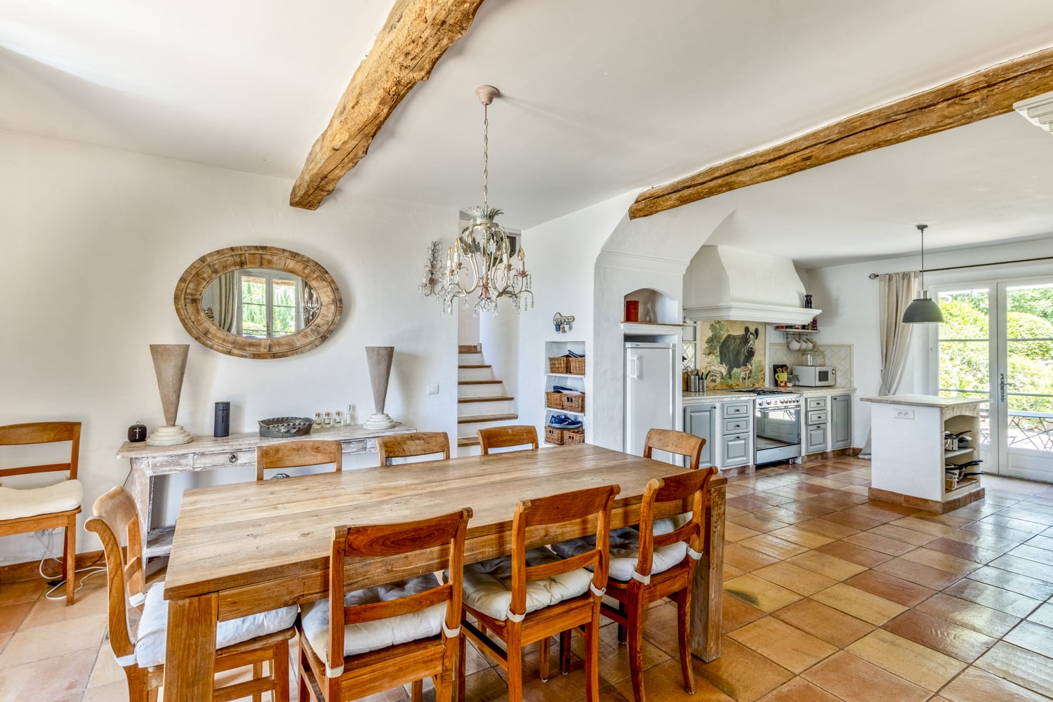 Dining room | Holiday home in Tourtour