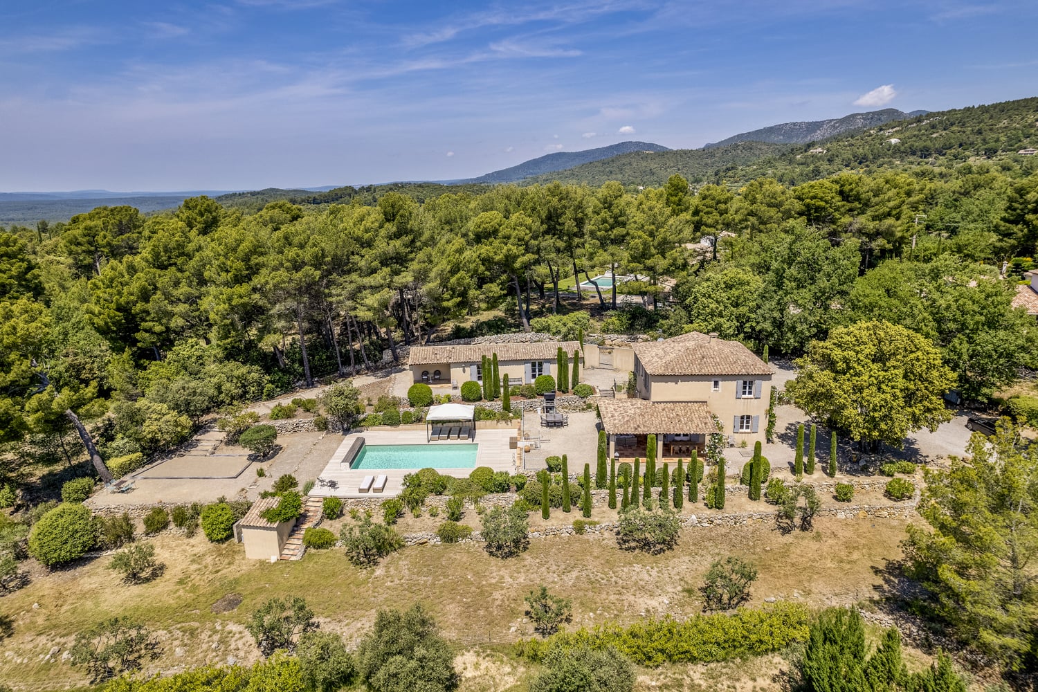 Holiday home in Tourtour with private pool