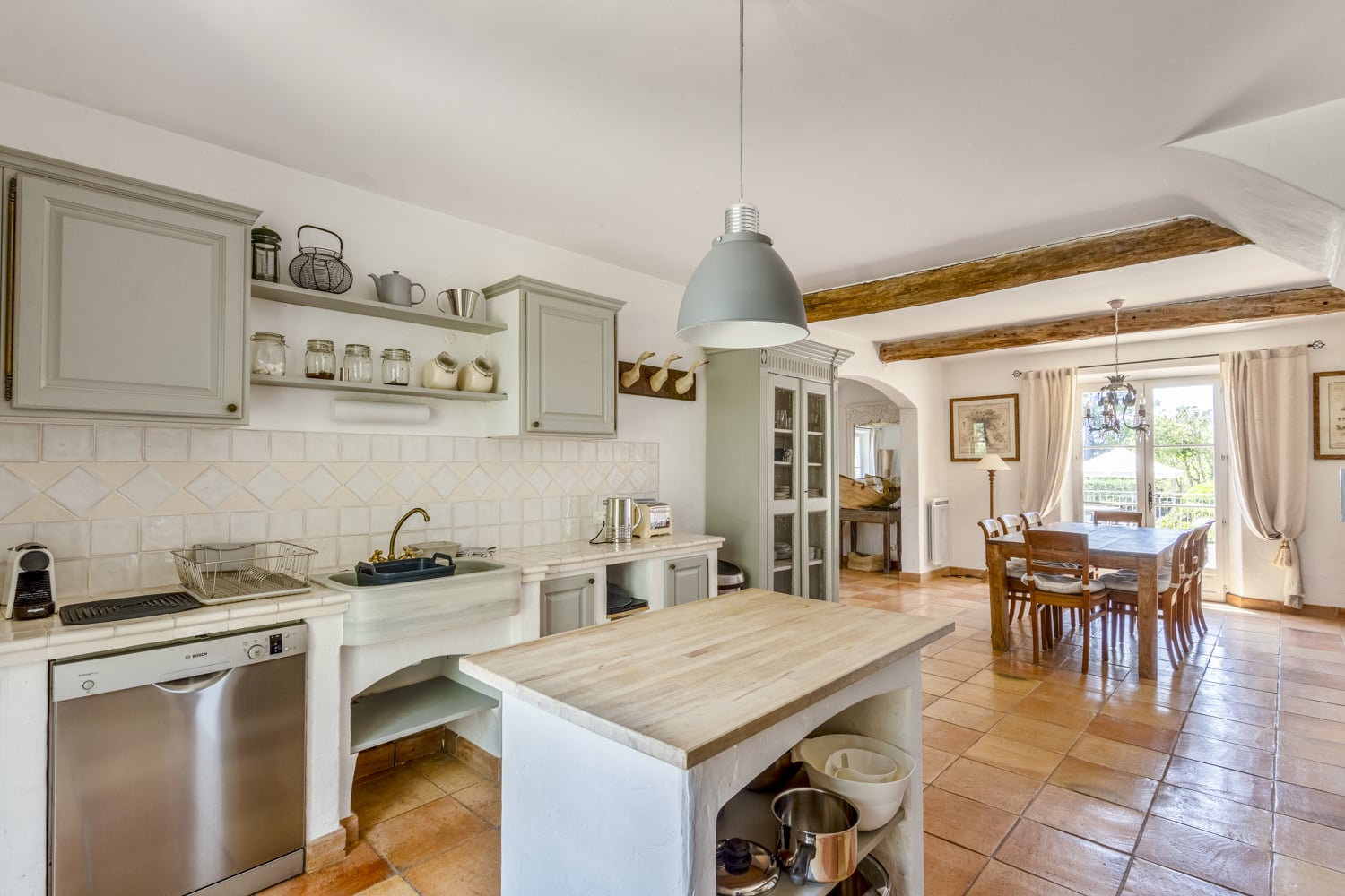 Kitchen | Holiday home in Tourtour
