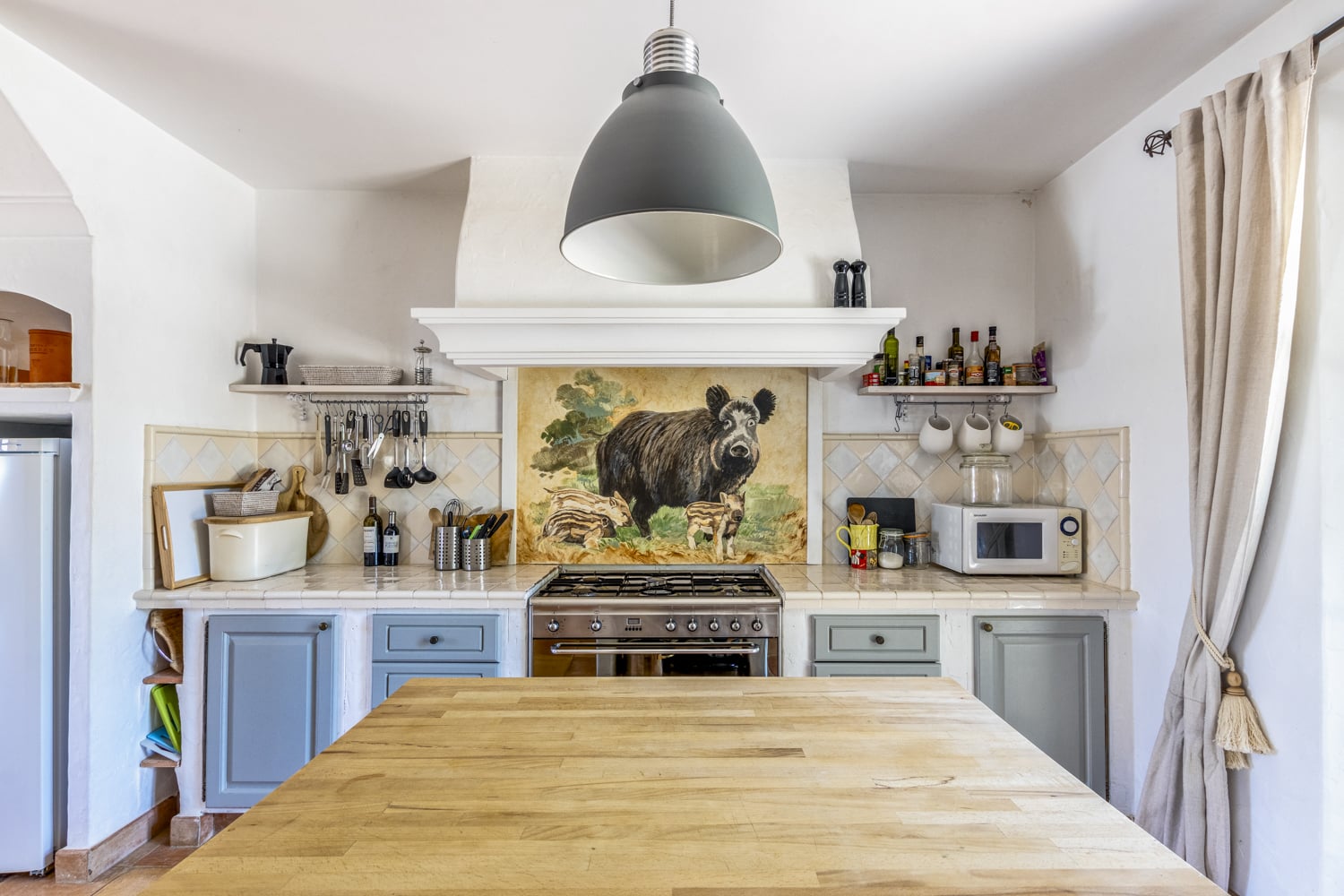 Kitchen | Holiday home in Tourtour