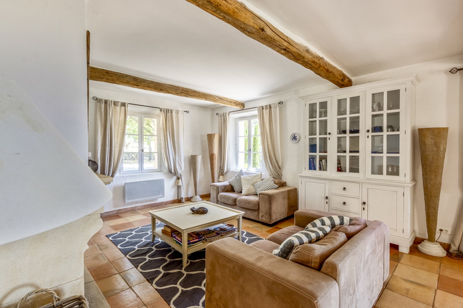 Sitting room | Holiday home in Tourtour