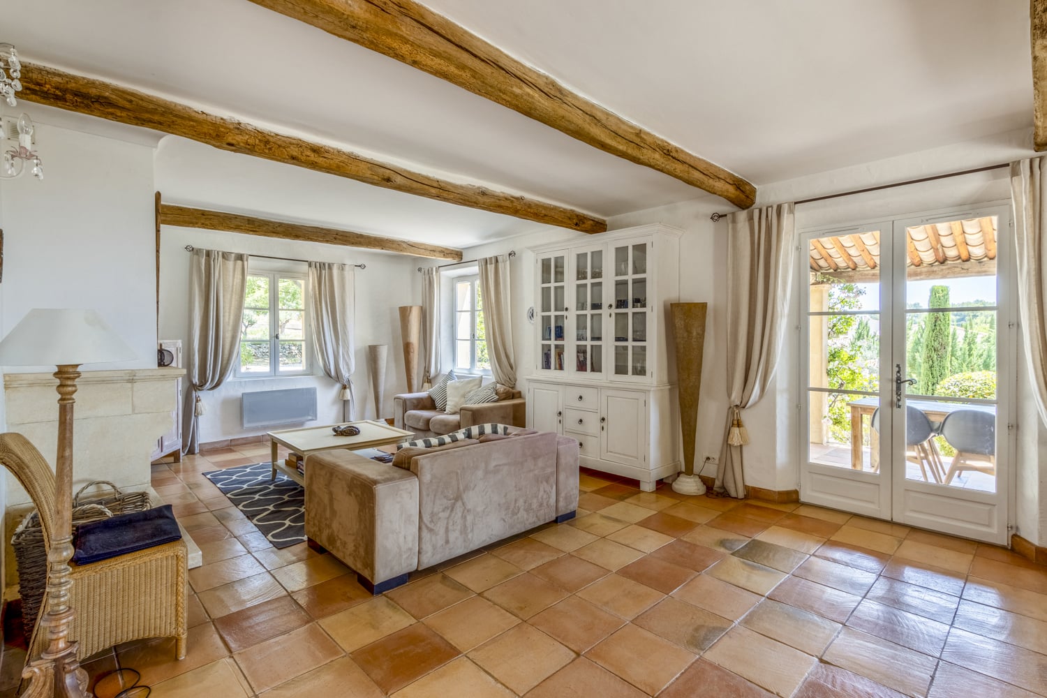 Sitting room | Holiday home in Tourtour