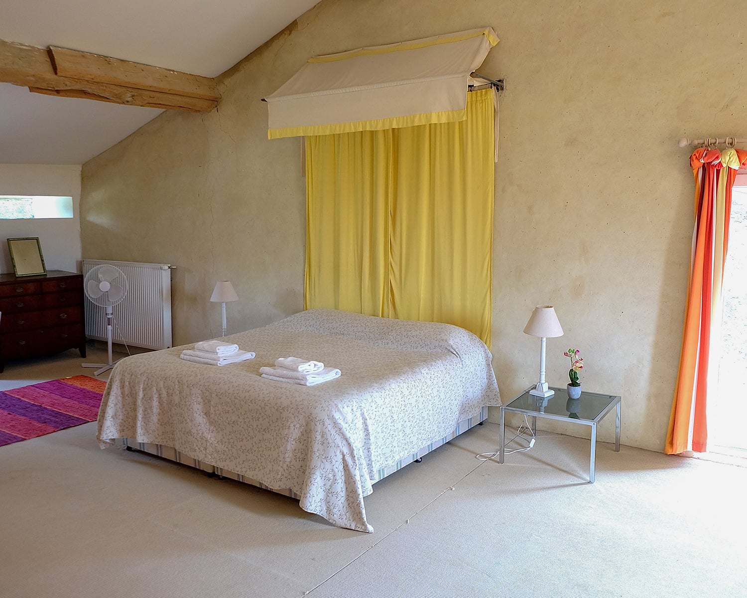 Bedroom | Holiday home in Saint-Paulet