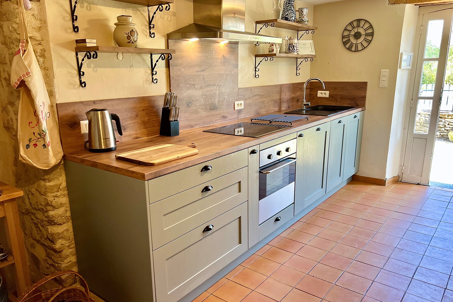 Kitchen | Holiday home in Saint-Paulet