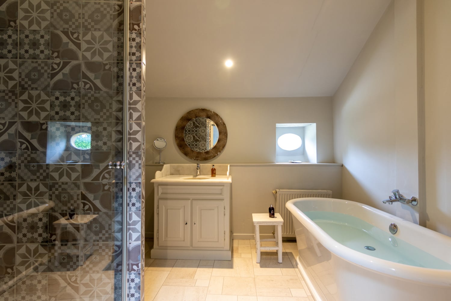 Bathroom | Holiday home in Estang