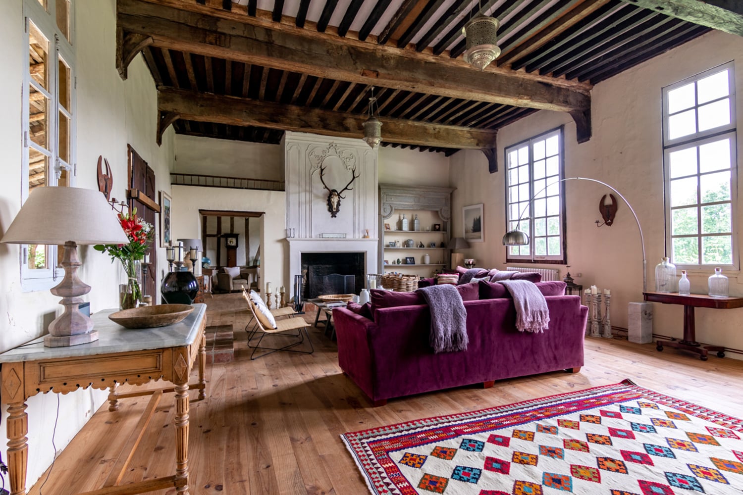 Sitting room | Holiday home in Estang