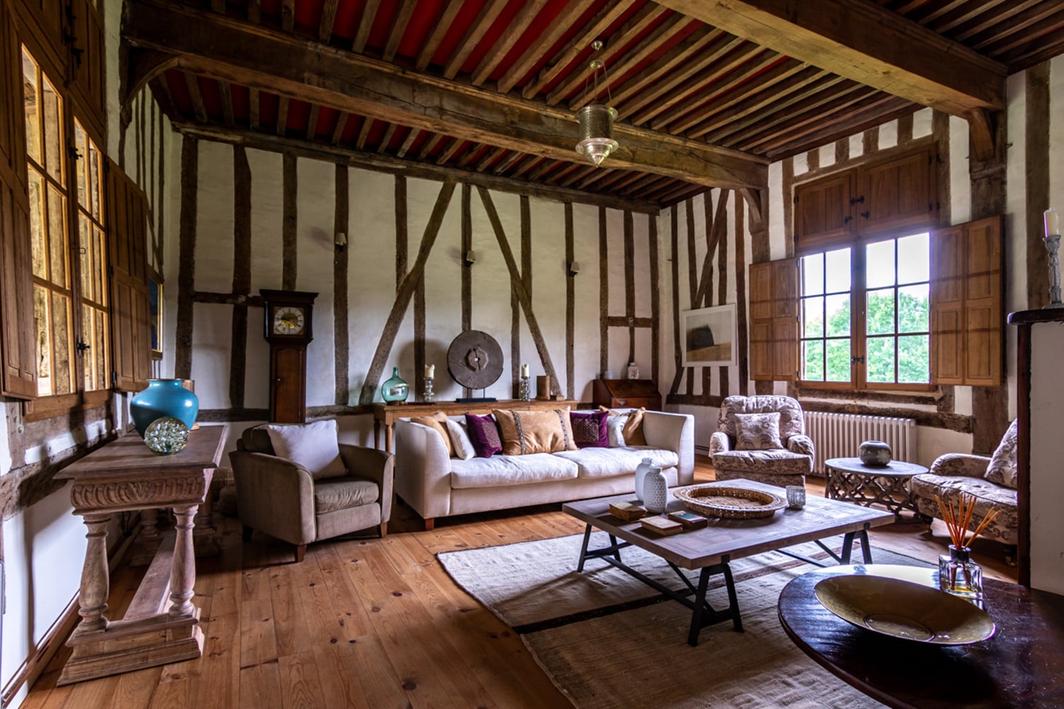 Sitting room | Holiday home in Estang