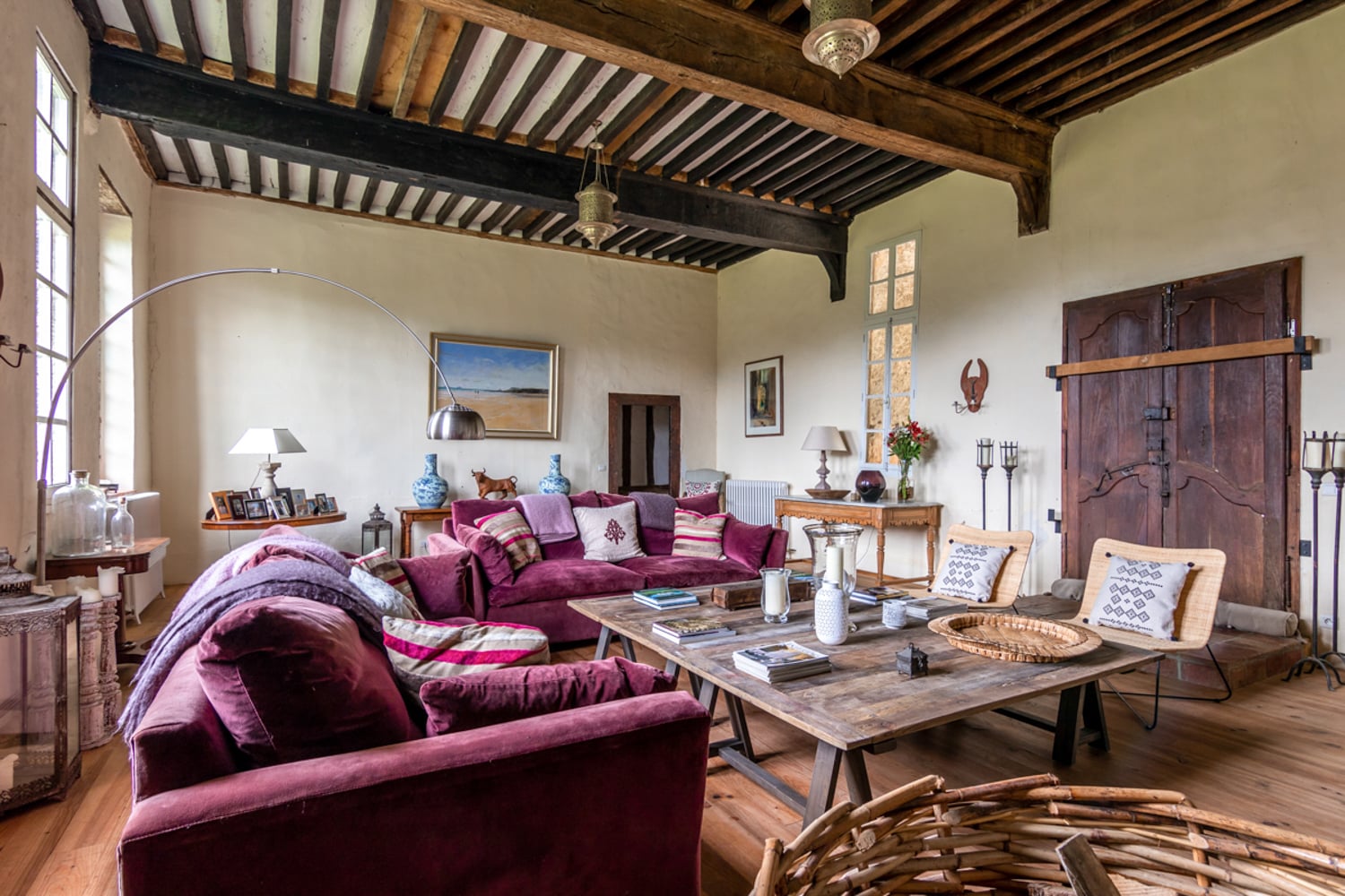 Sitting room | Holiday home in Estang