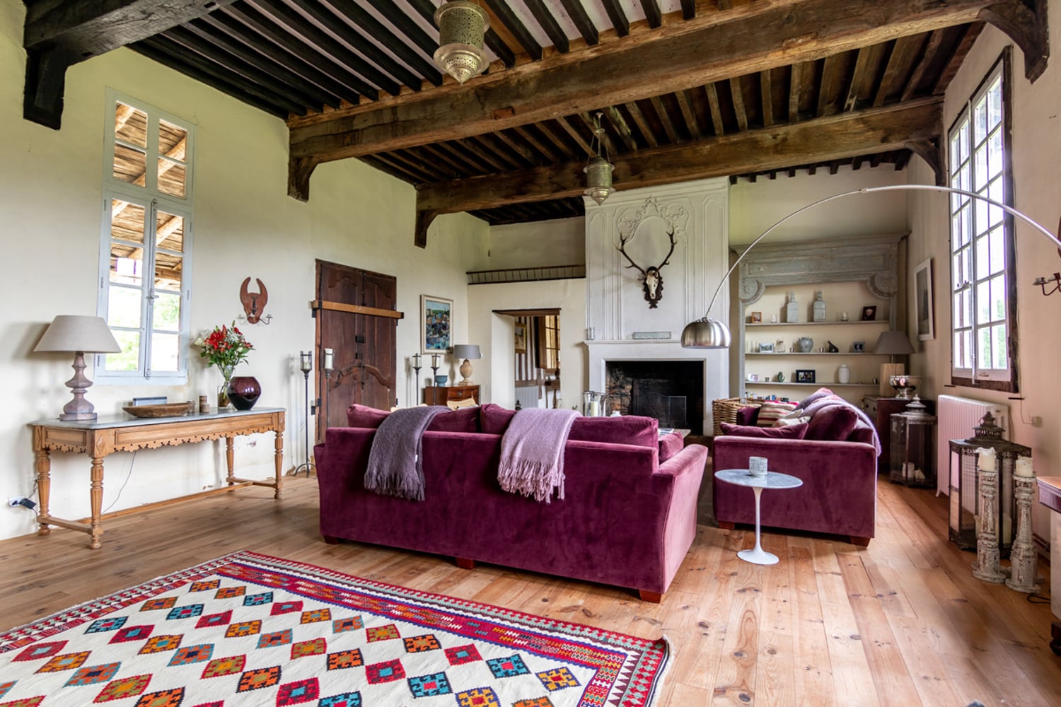 Sitting room | Holiday home in Estang