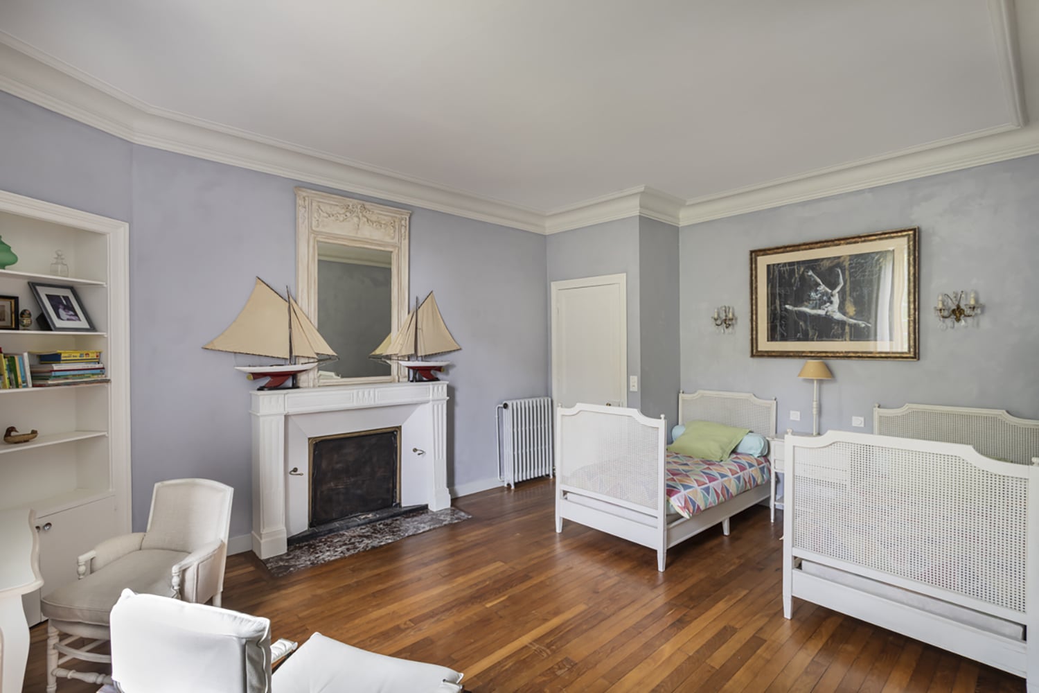 Bedroom | Holiday château in Lombron