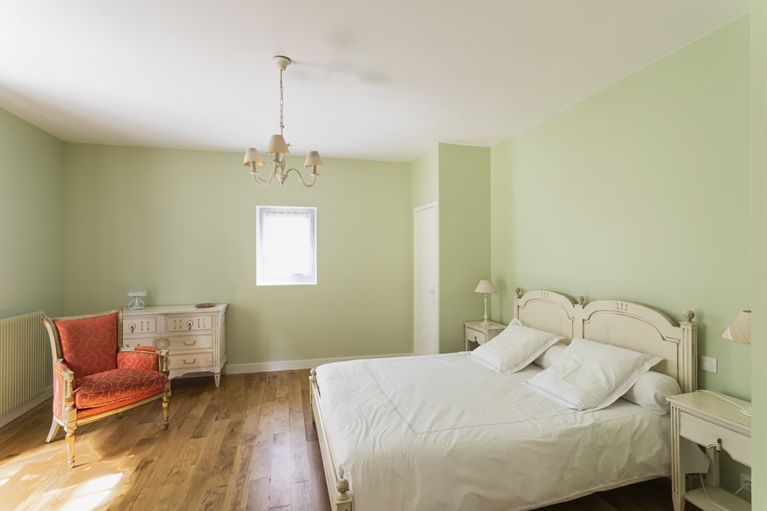 Bedroom | Holiday château in Lombron