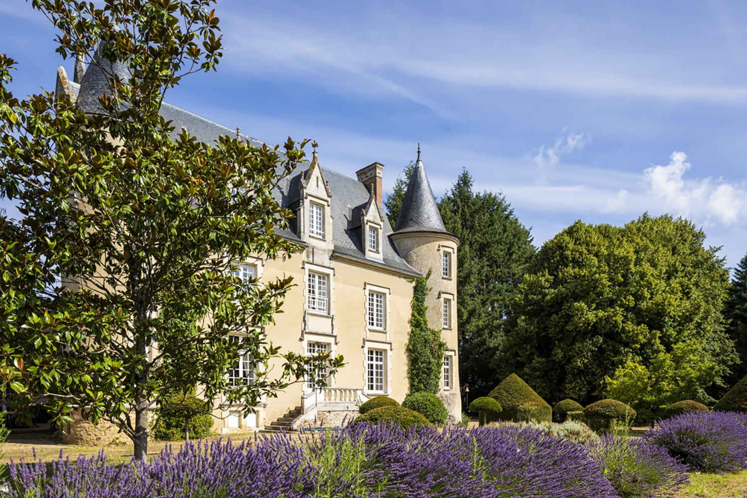 Holiday château in Lombron