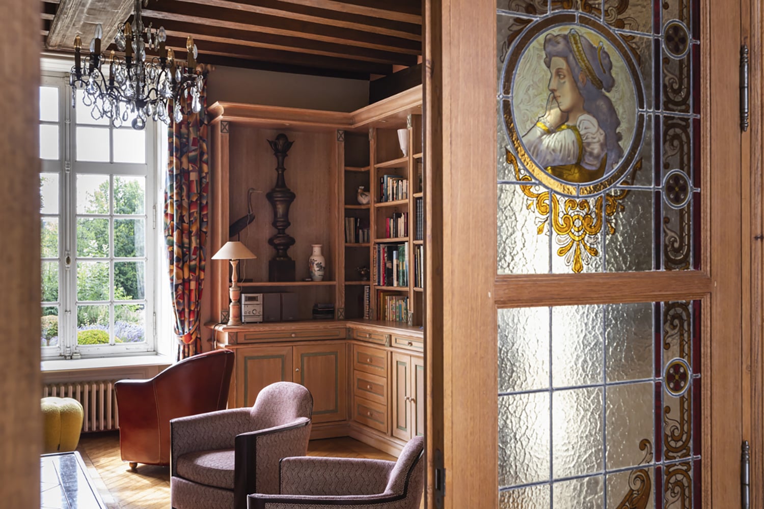 Sitting room | Holiday château in Lombron