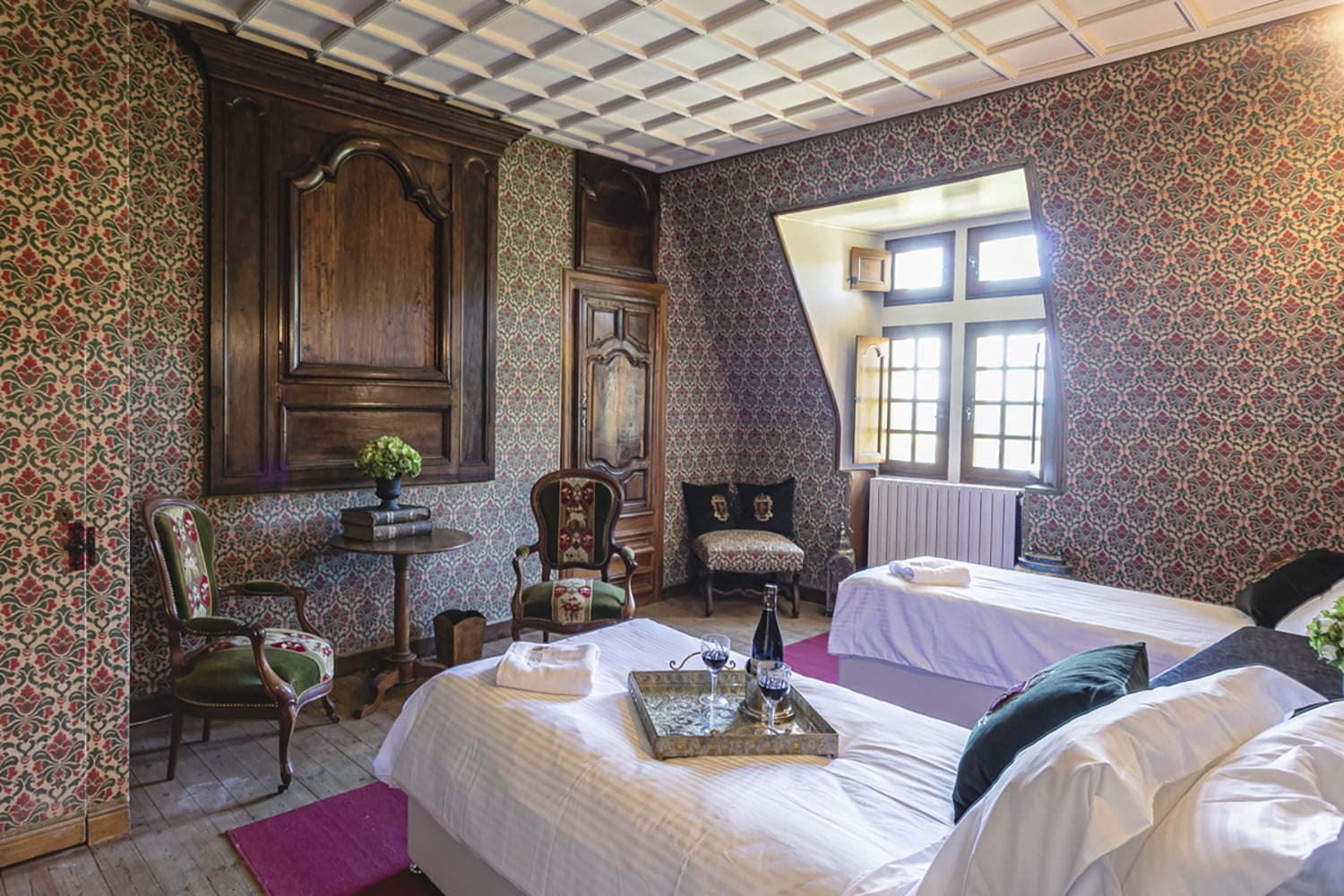 Bedroom | Holiday château in Carlux