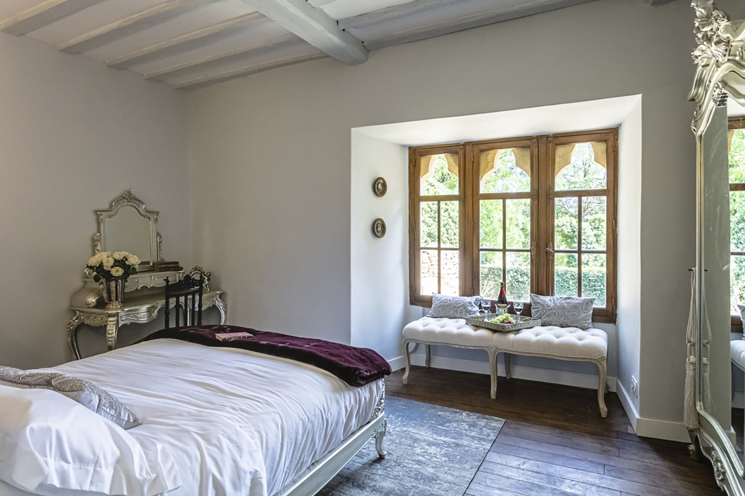 Bedroom | Holiday château in Carlux