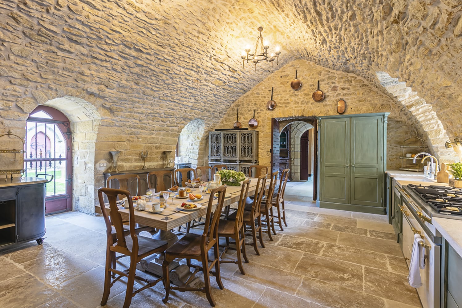 Kitchen | Holiday château in Carlux