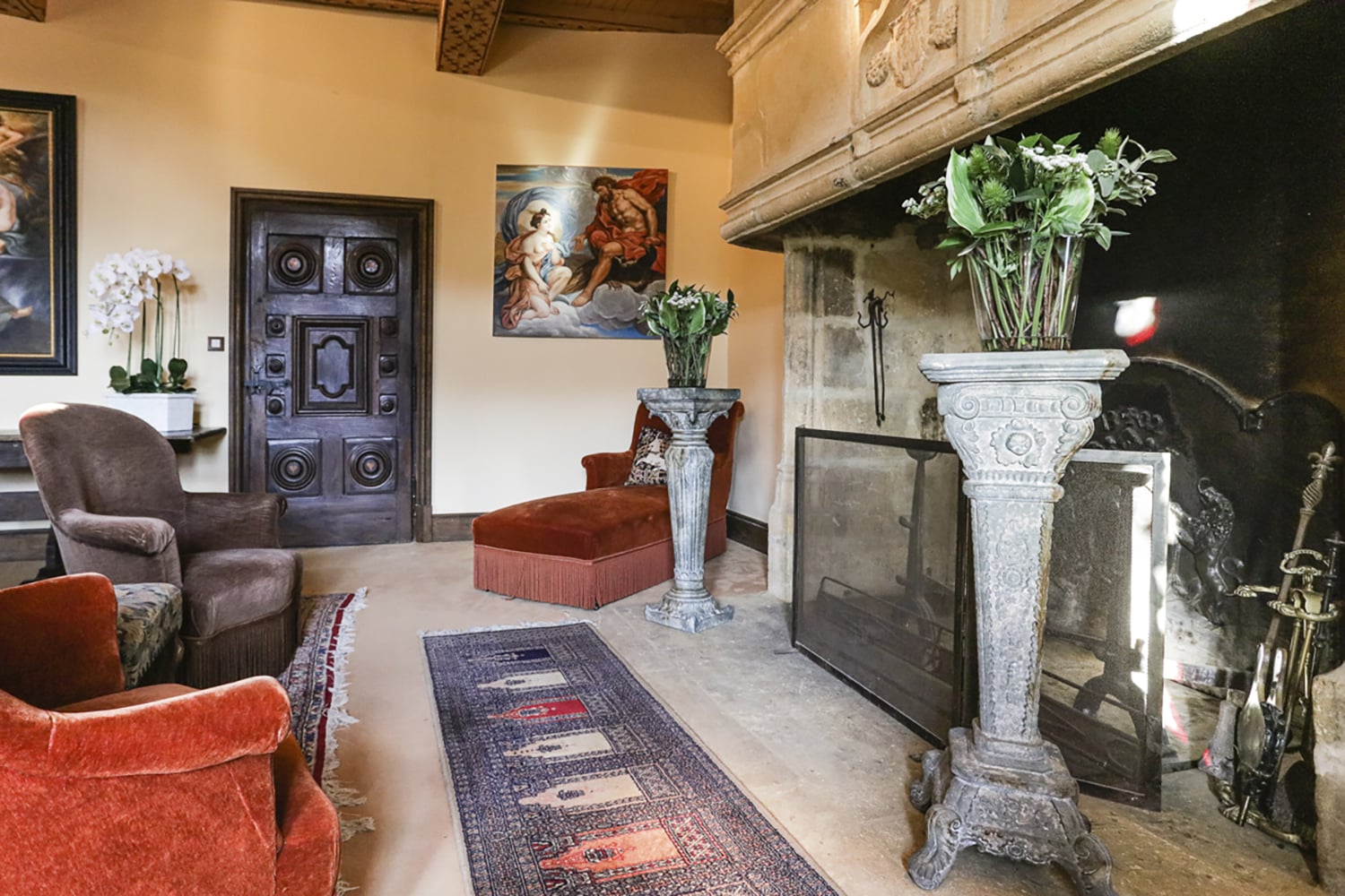 Sitting room | Holiday château in Carlux