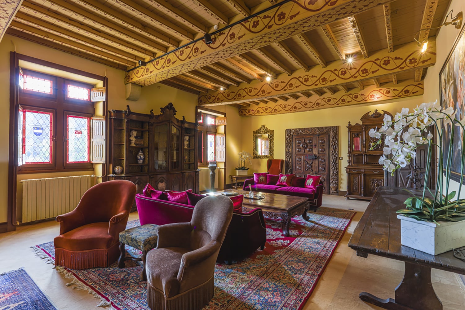 Sitting room | Holiday château in Carlux
