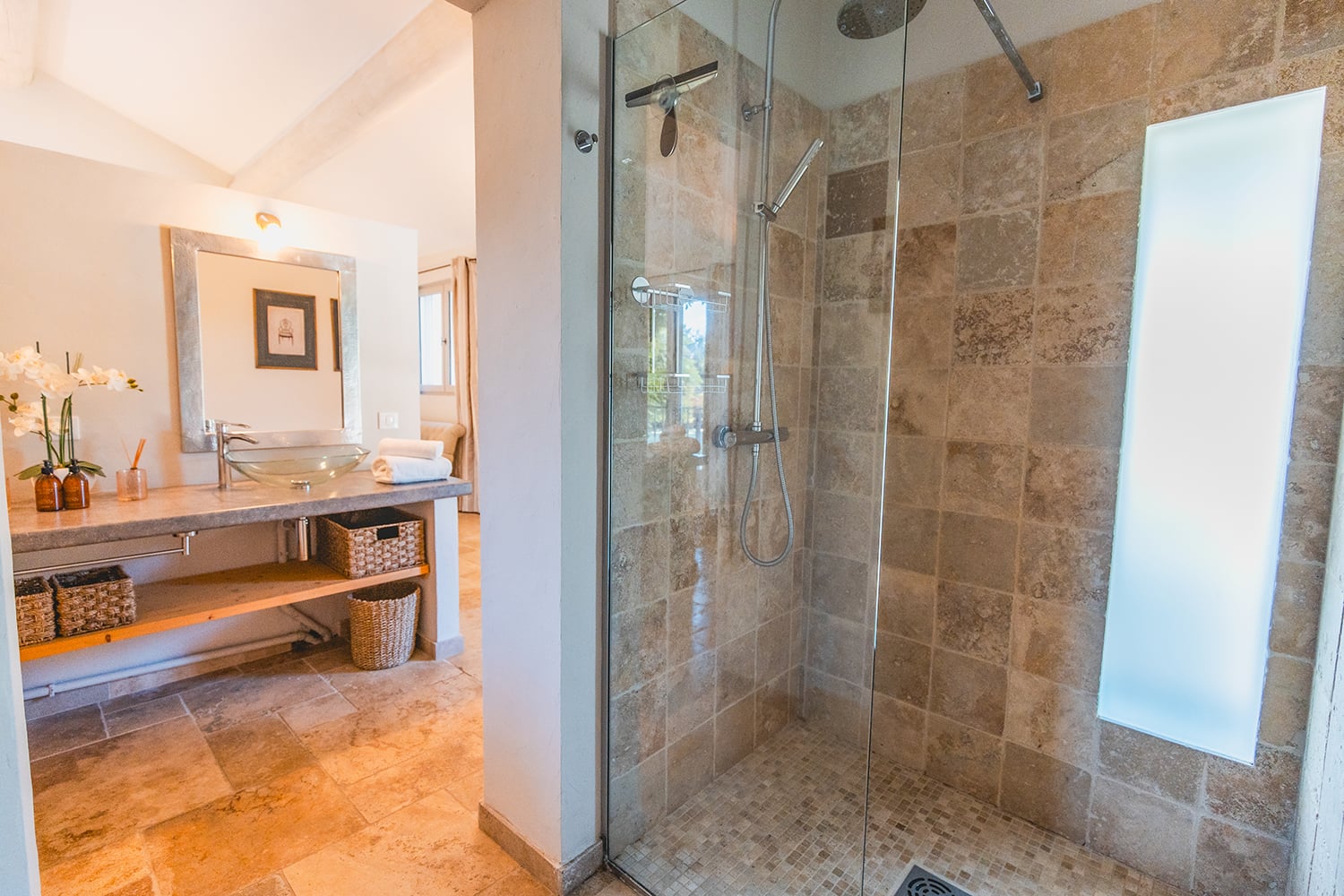 Bathroom | Holiday villa in Saumane-de-Vaucluse